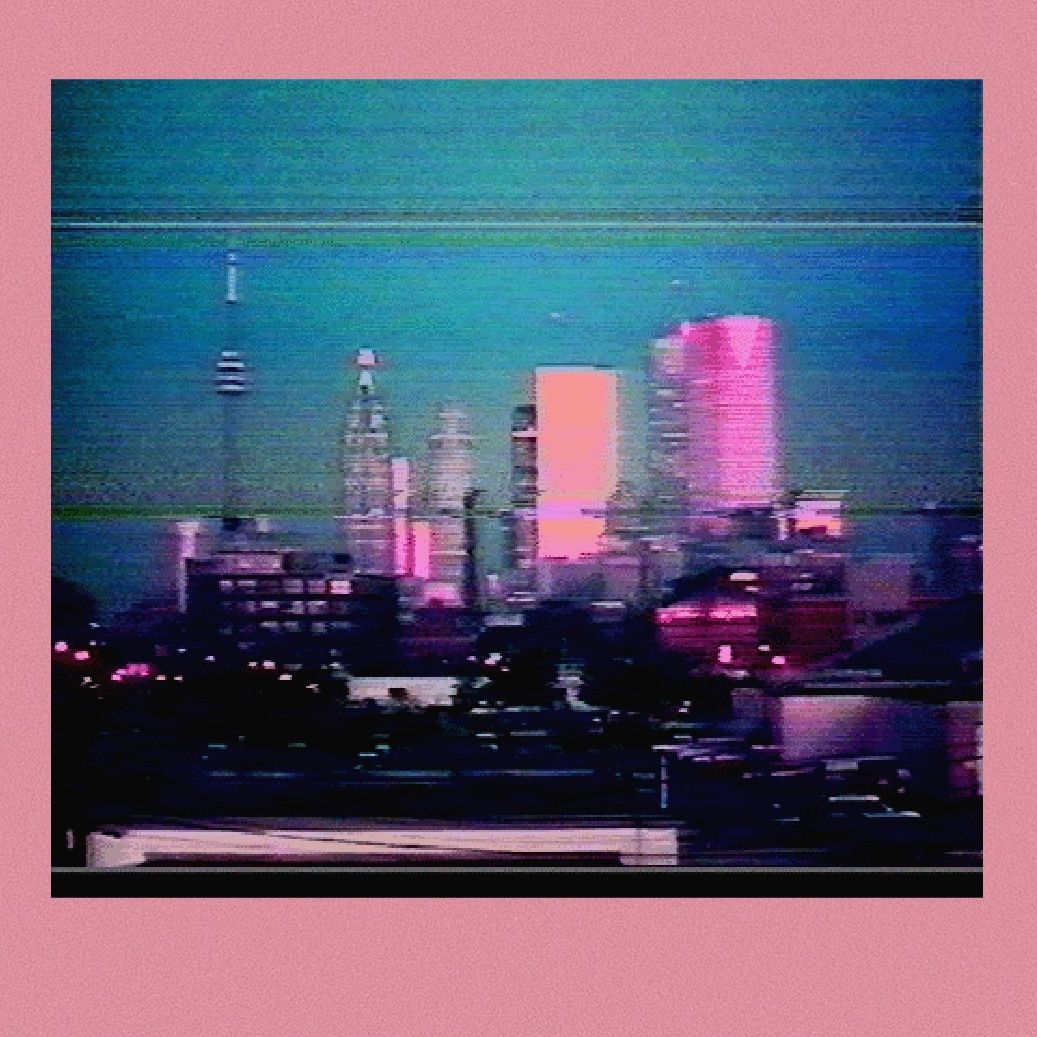 A picture of the city at night - VHS