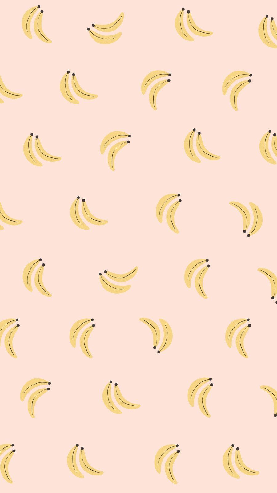 A banana pattern wallpaper for your phone - Banana