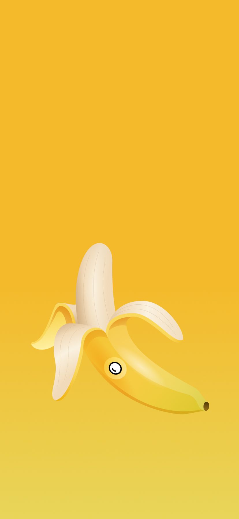 Banana Emoji Wallpaper