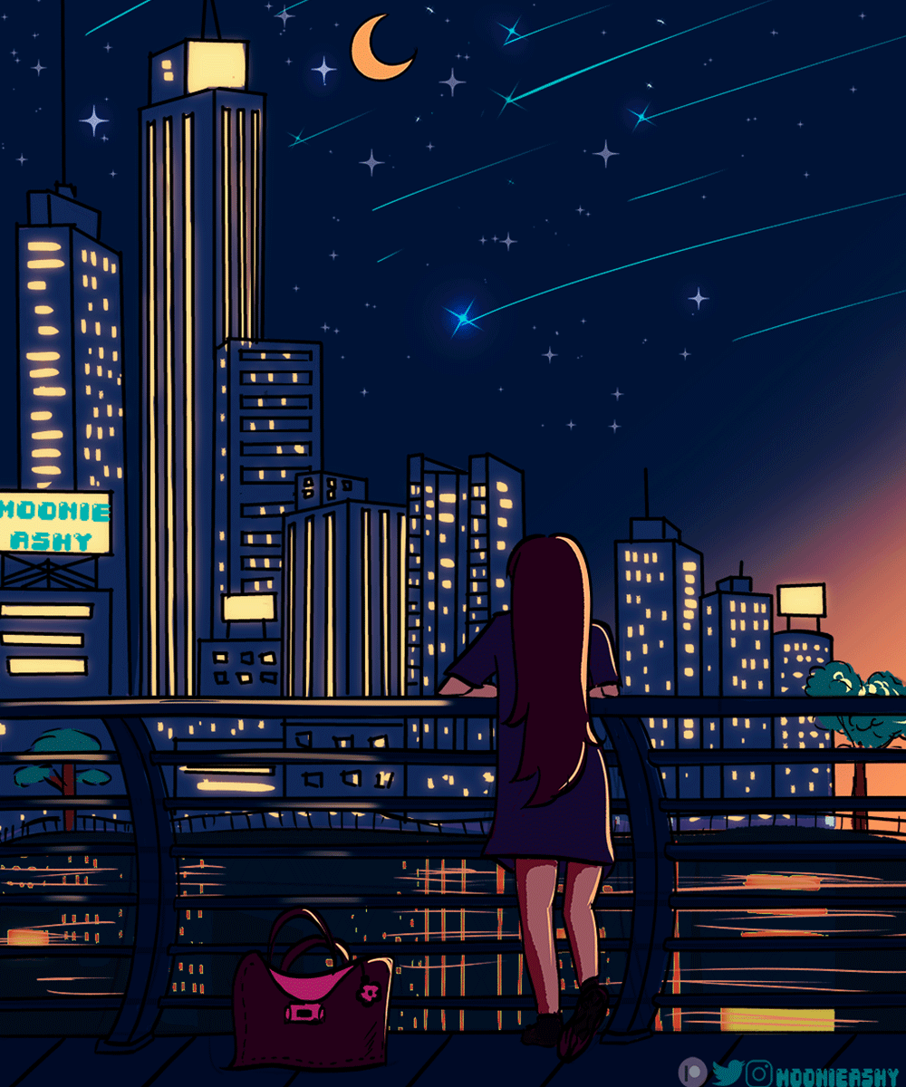 Night at the city