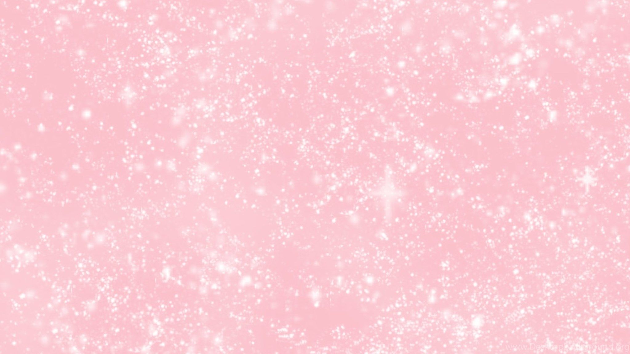 A pink background with white sparkles - Soft pink, 2048x1152, light pink
