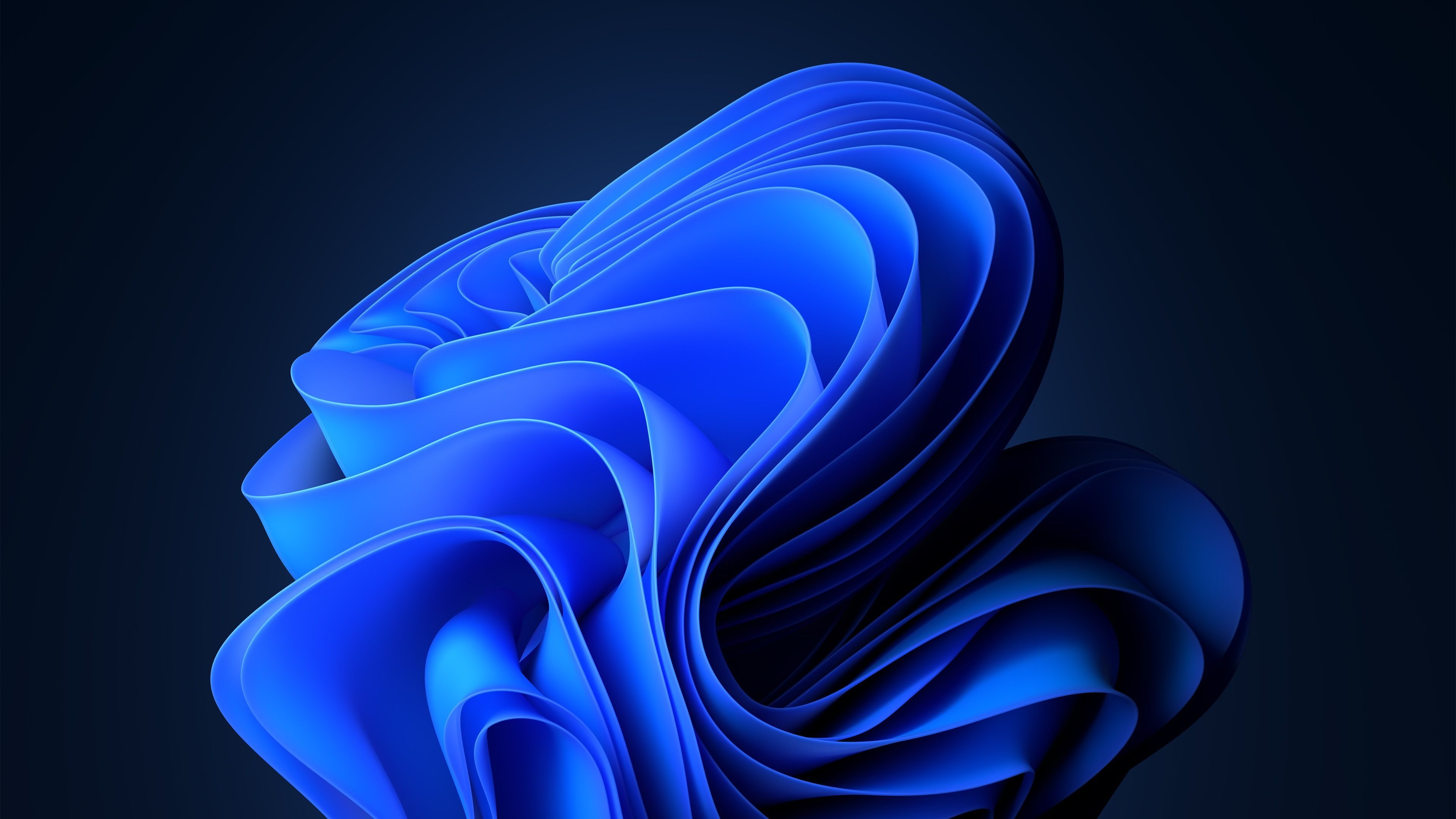 A blue abstract piece of art. - Technology, gaming, dark blue, indigo