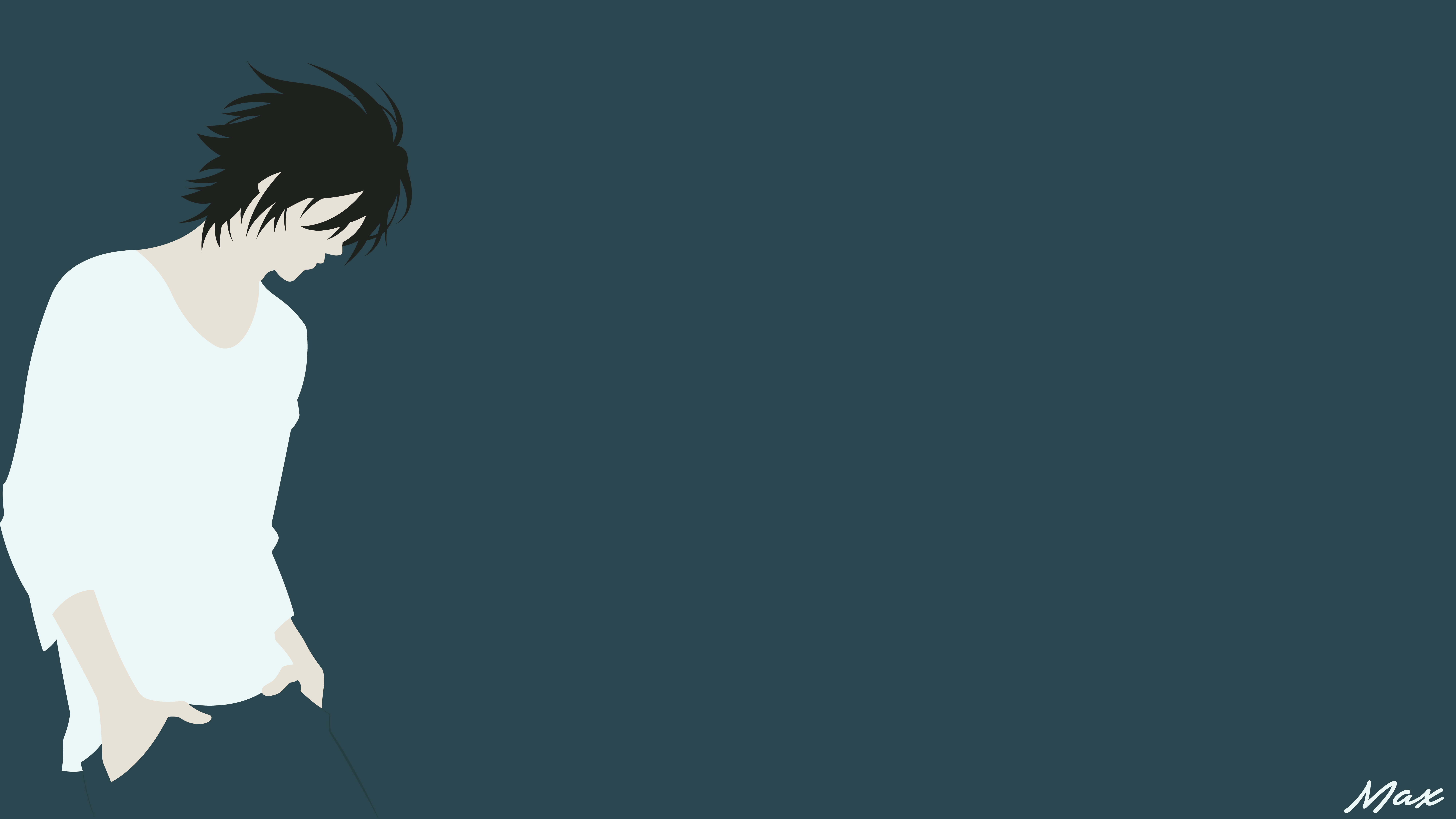 Full HD L (Death Note) wallpaper