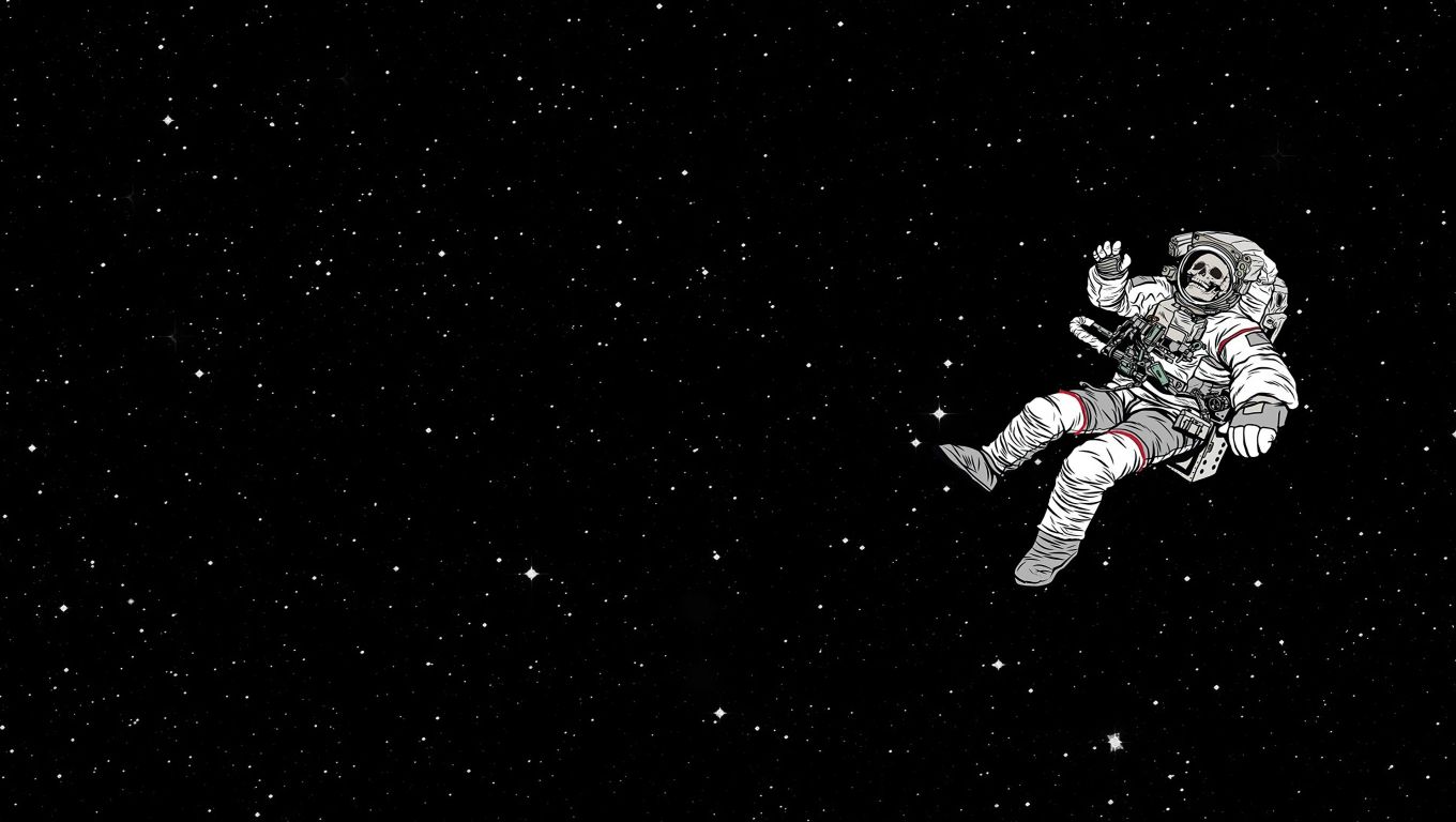 Astronaut Skull Space Suit Desktop Laptop HD Wallpaper, HD Artist 4K Wallpaper, Image, Photo and Background