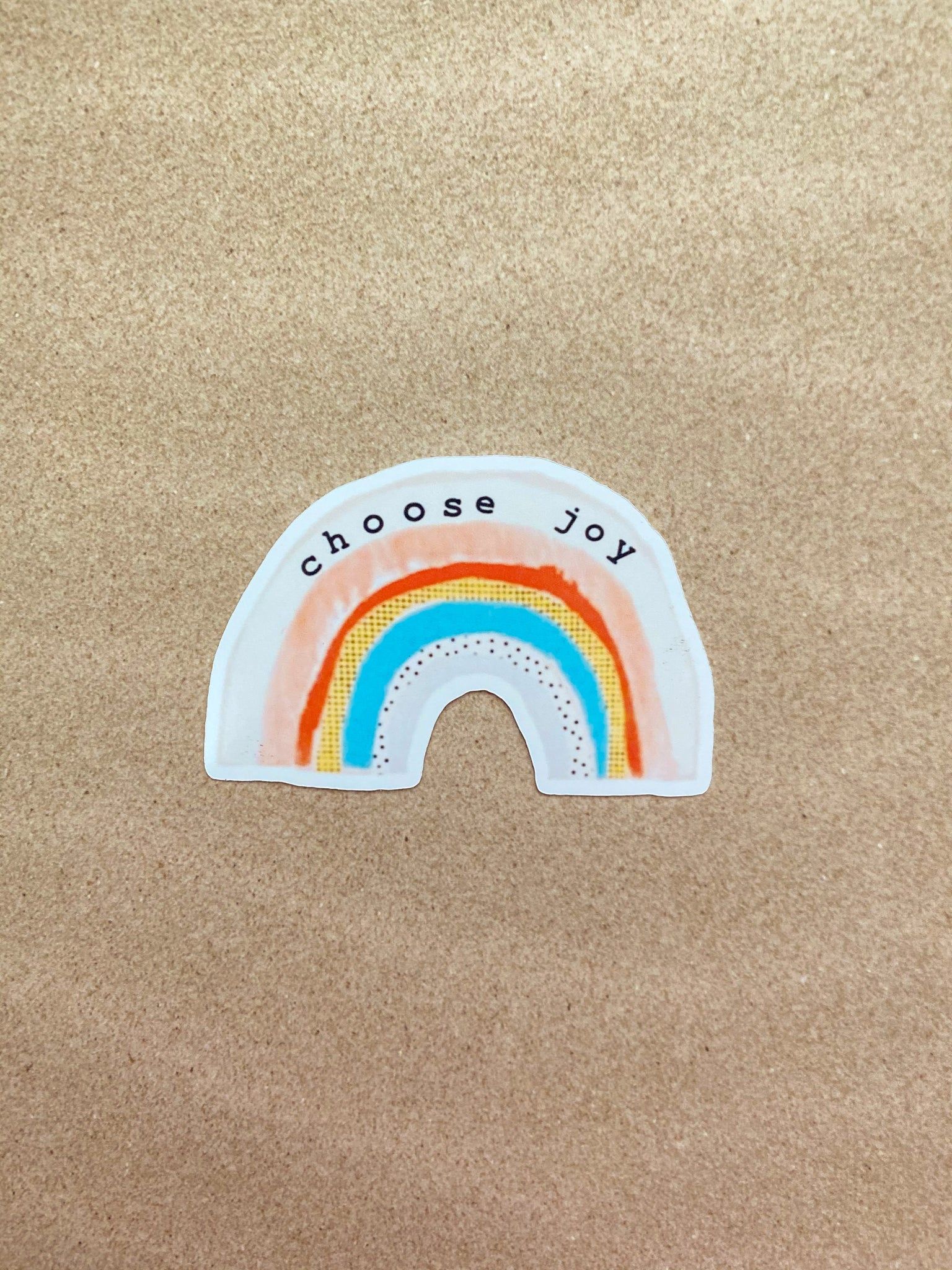 A sticker that says choose joy - Positivity
