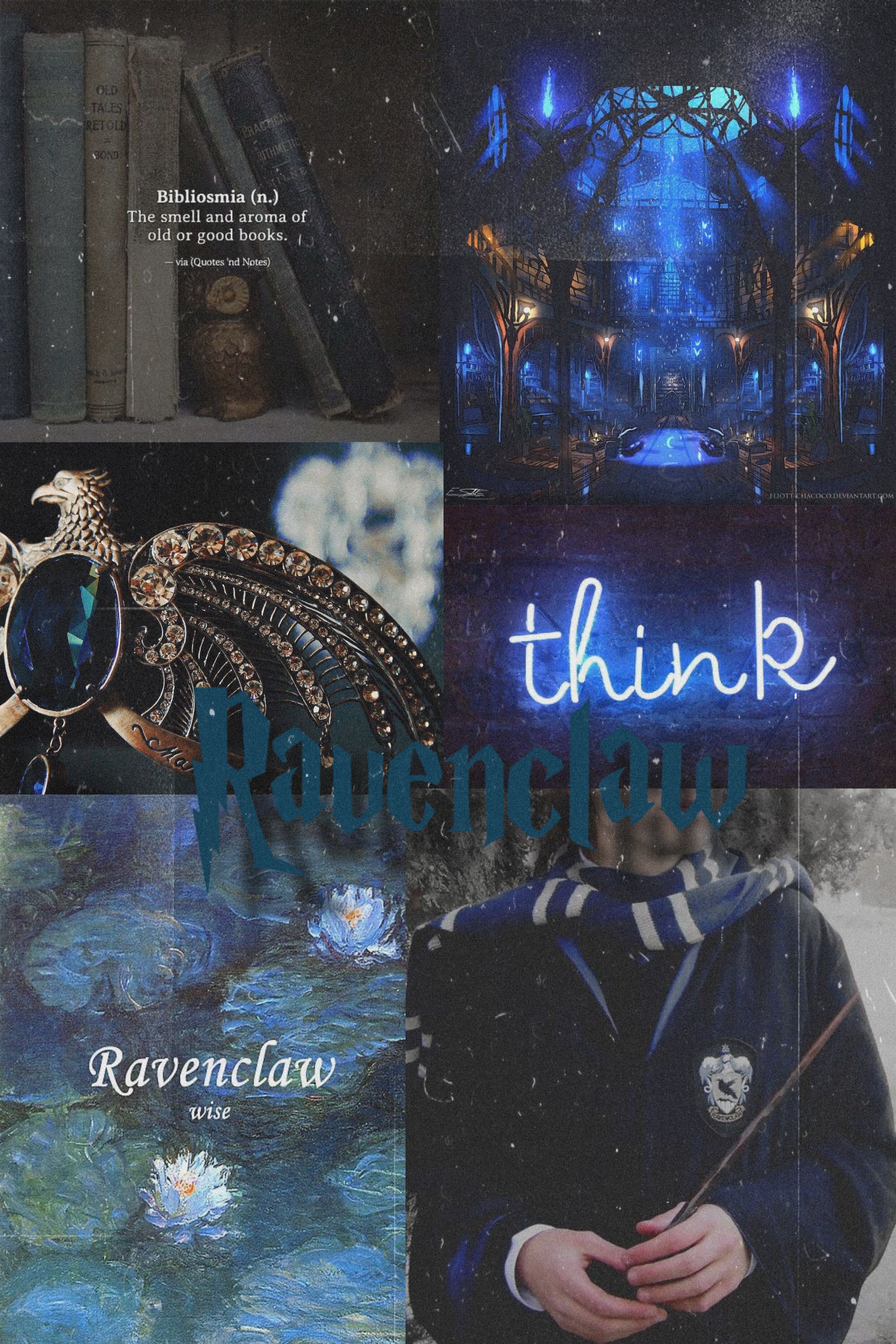 Ravenclaw aesthetic wallpaper. Ravenclaw aesthetic, Harry potter wallpaper, Good books