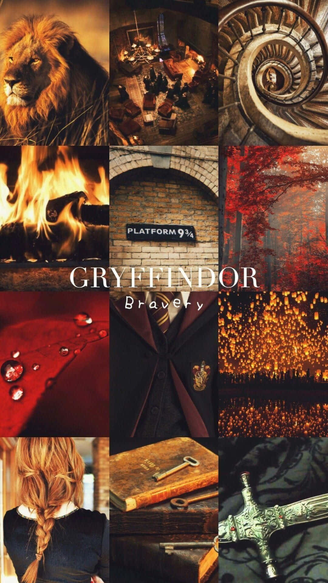 Aesthetic harry potter gryffindor wallpaper phone backgrounds. - Gryffindor