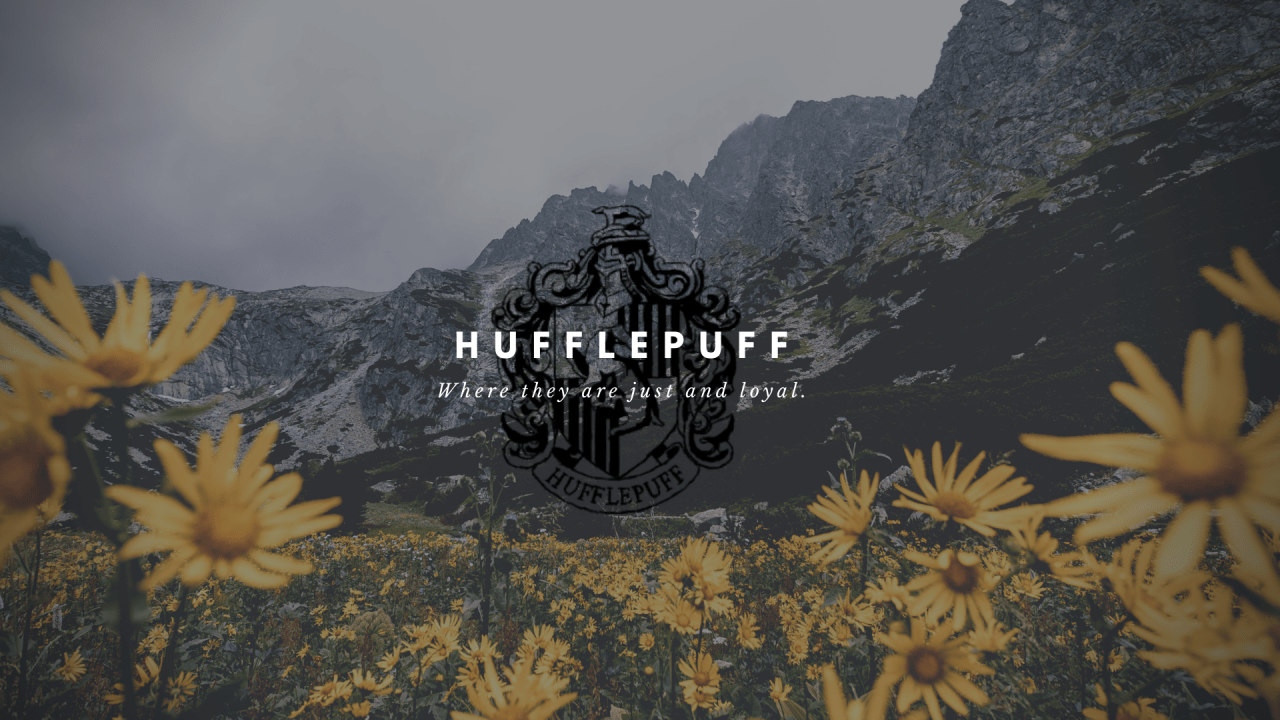 Hufflepuff Harry Potter Desktop Wallpaper