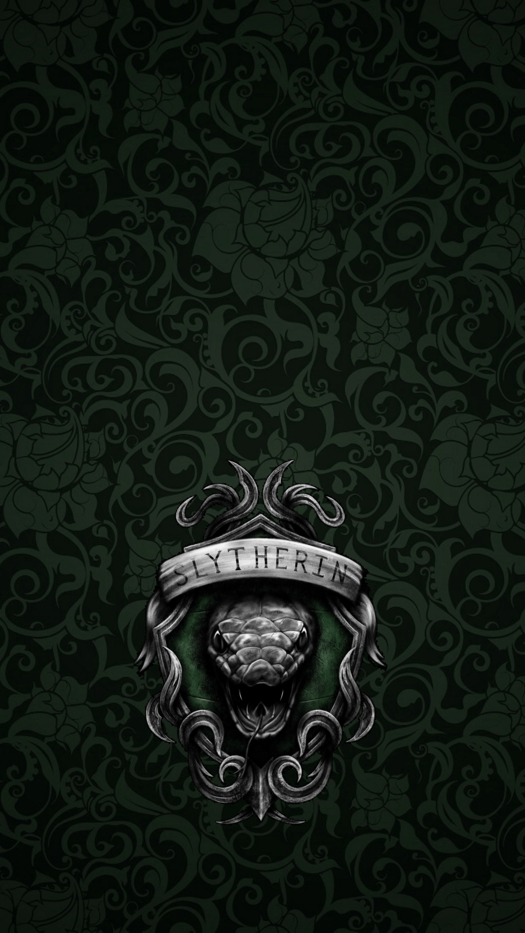 Download this cool Harry Potter wallpaper for your phone. - Slytherin