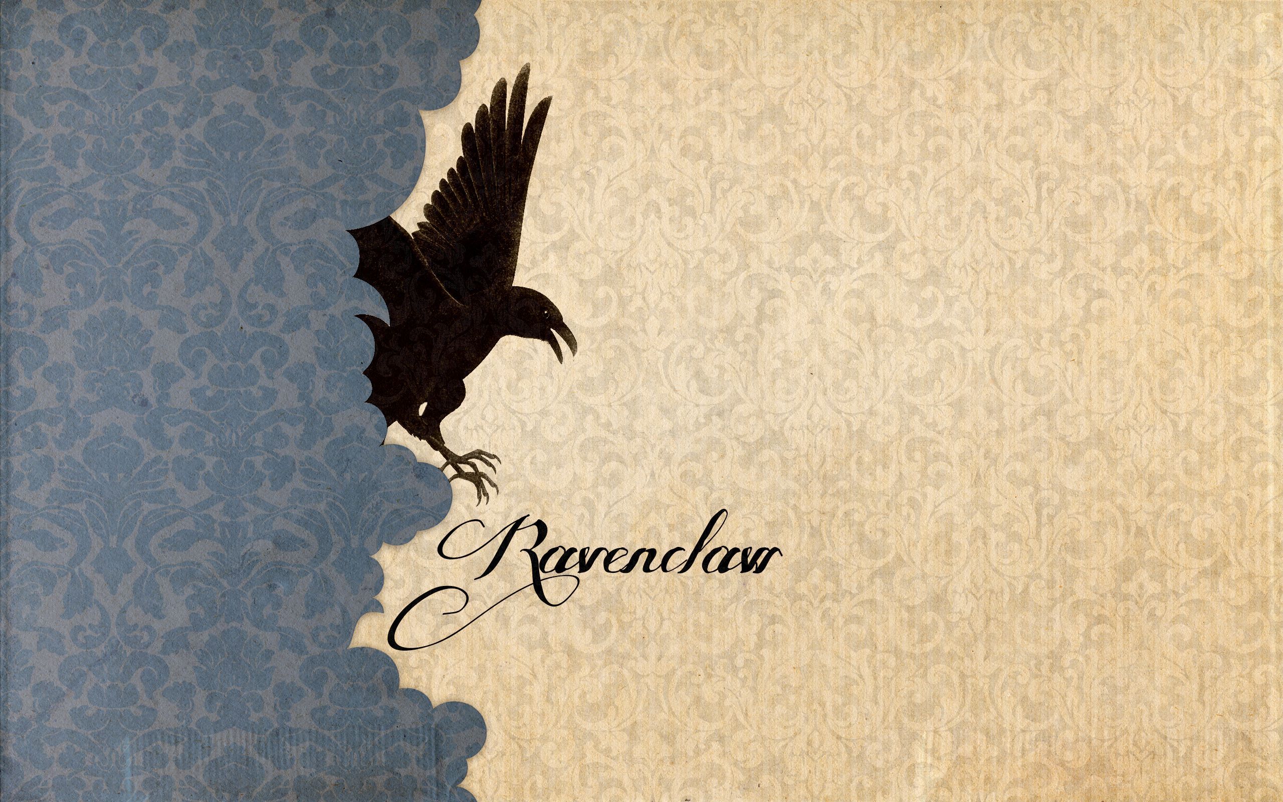 A bird is flying through the air - Ravenclaw