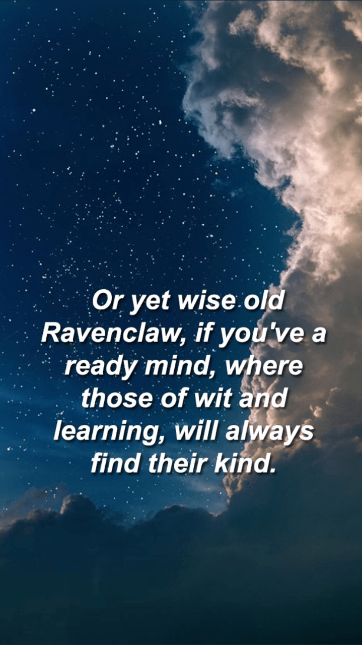 A quote from the book of raven - Ravenclaw