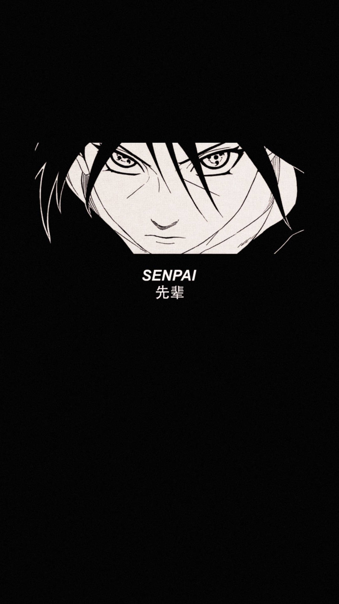 Download Black Aesthetic Anime Itachi Uchiha Senpai Wallpaper