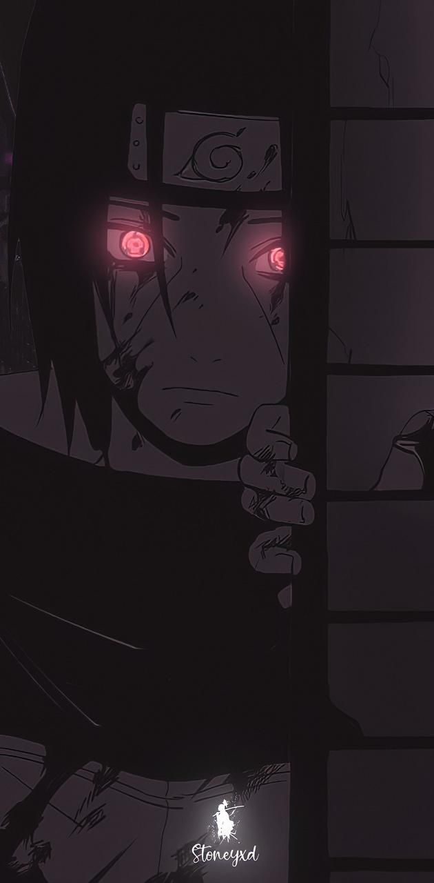 Naruto iPhone Wallpaper with resolution 1080X1920 pixel. You can make this wallpaper for your iPhone 5, 6, 7, 8, X backgrounds, Mobile Screensaver, or iPad Lock Screen - Itachi Uchiha