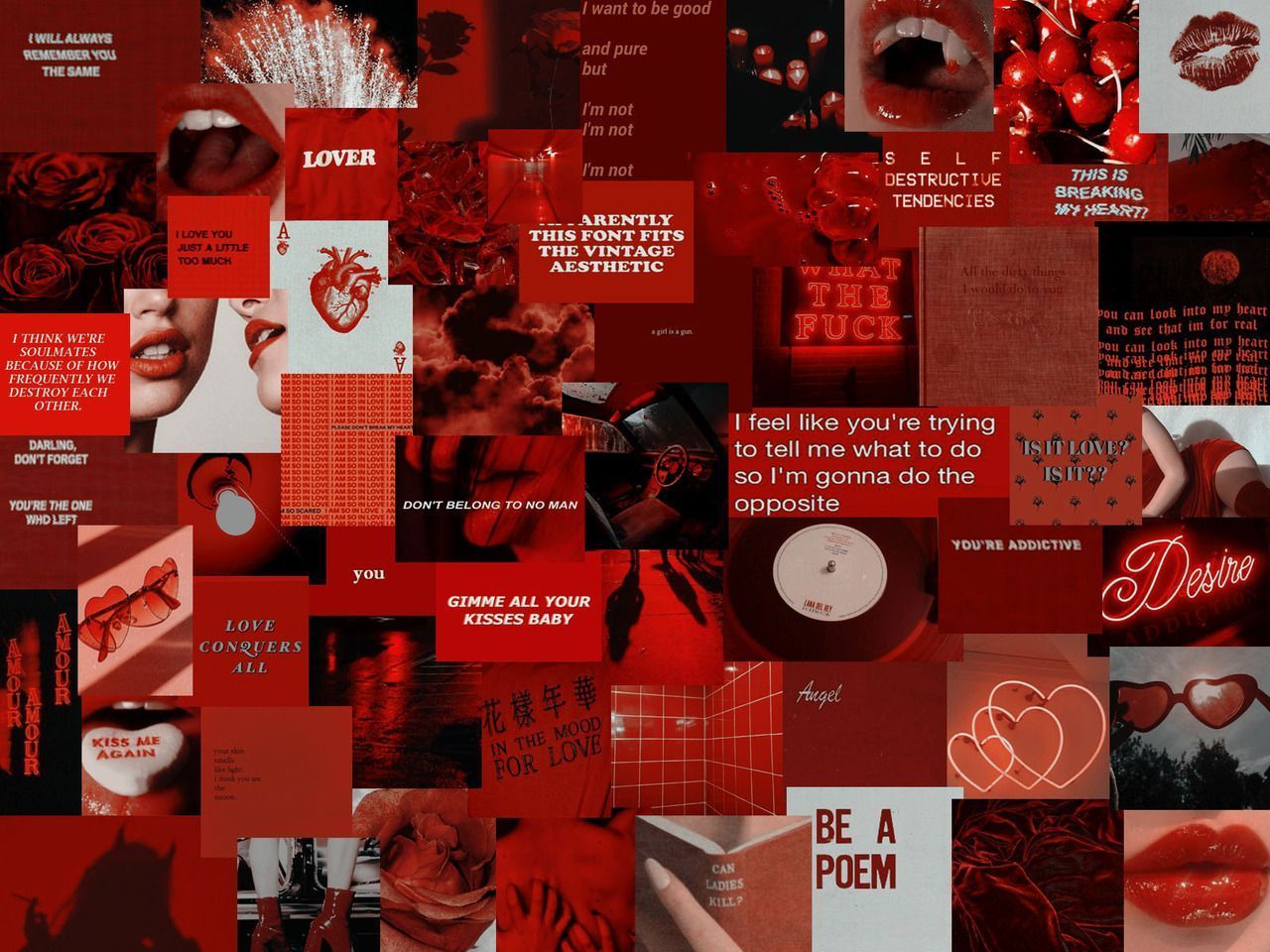 Red Aesthetic Tumblr Computer Wallpaper Free Red Aesthetic Tumblr Computer Background