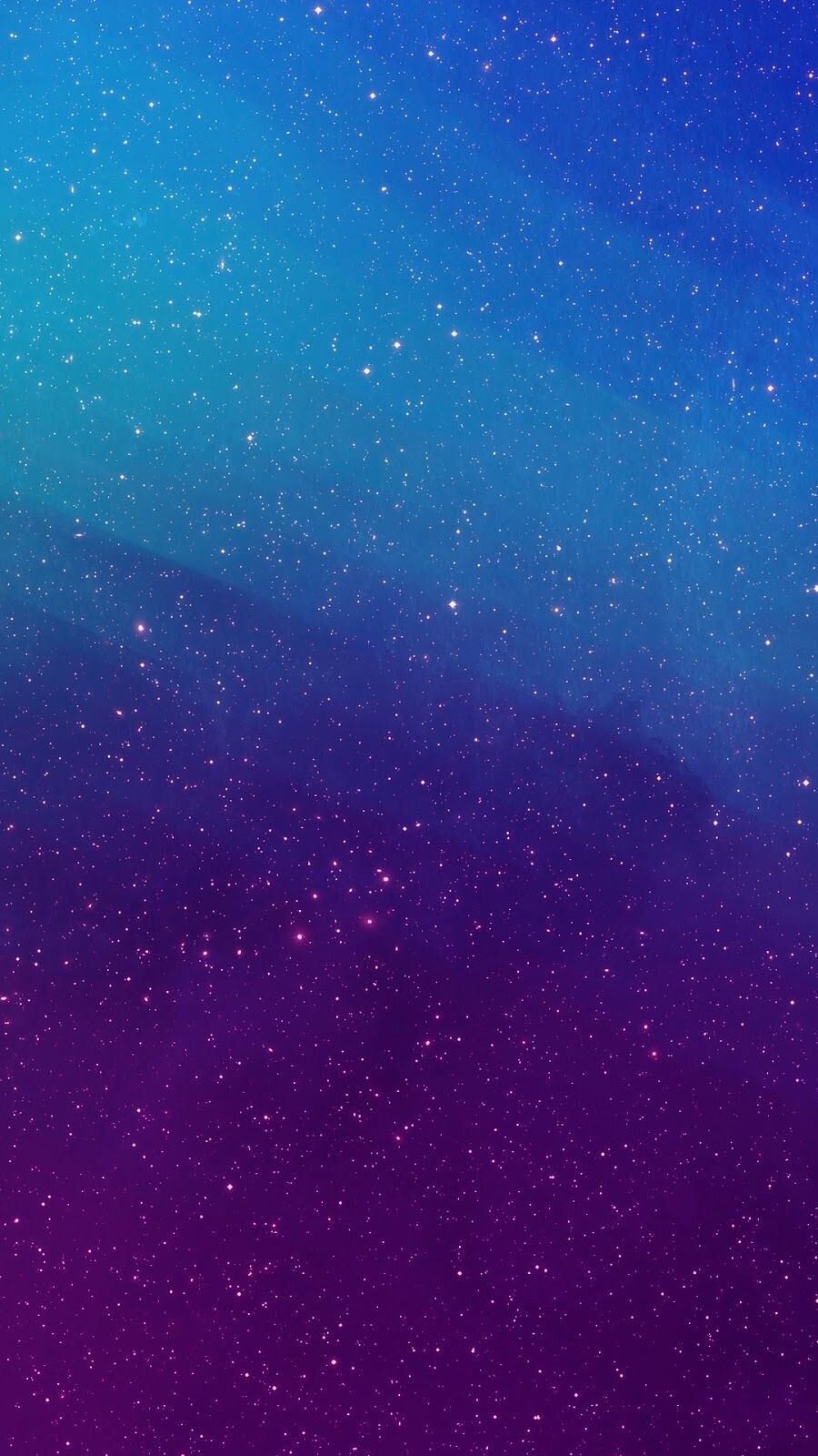 A purple and blue sky with stars - Pride