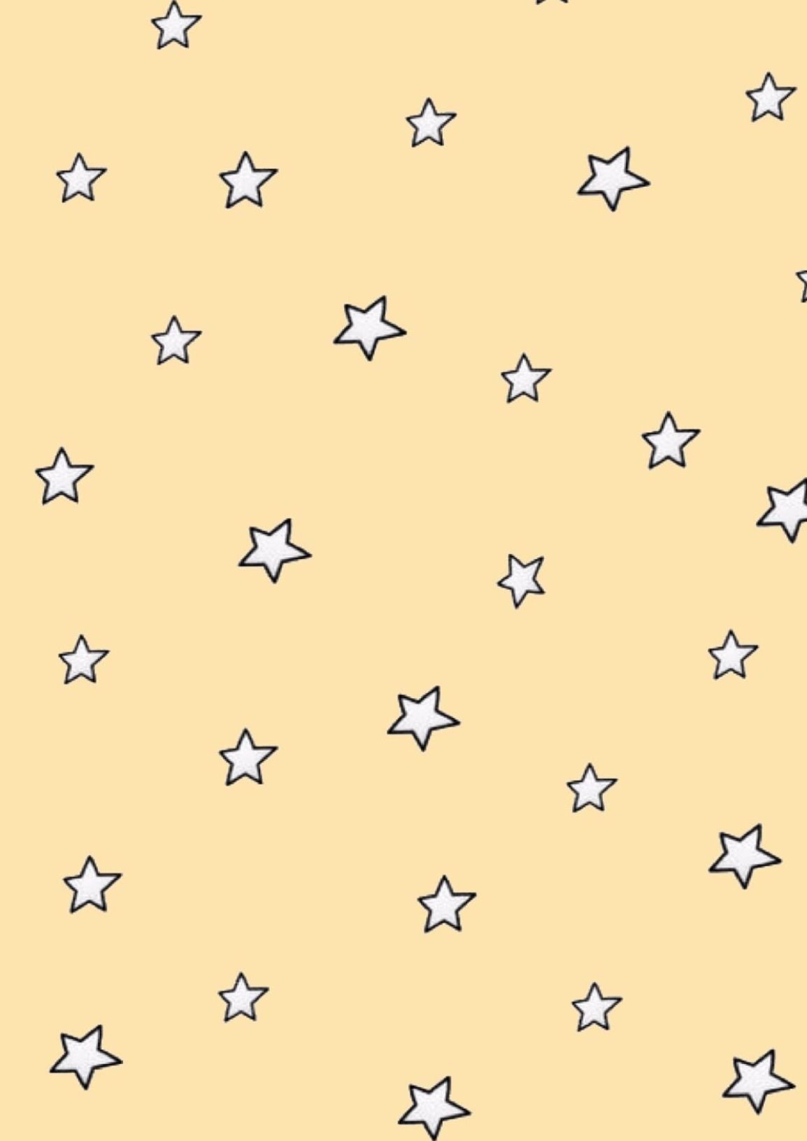 Yellow Star Wallpaper