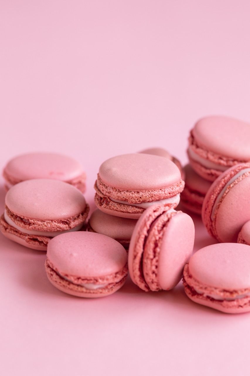 Macaroons Pink Desserts