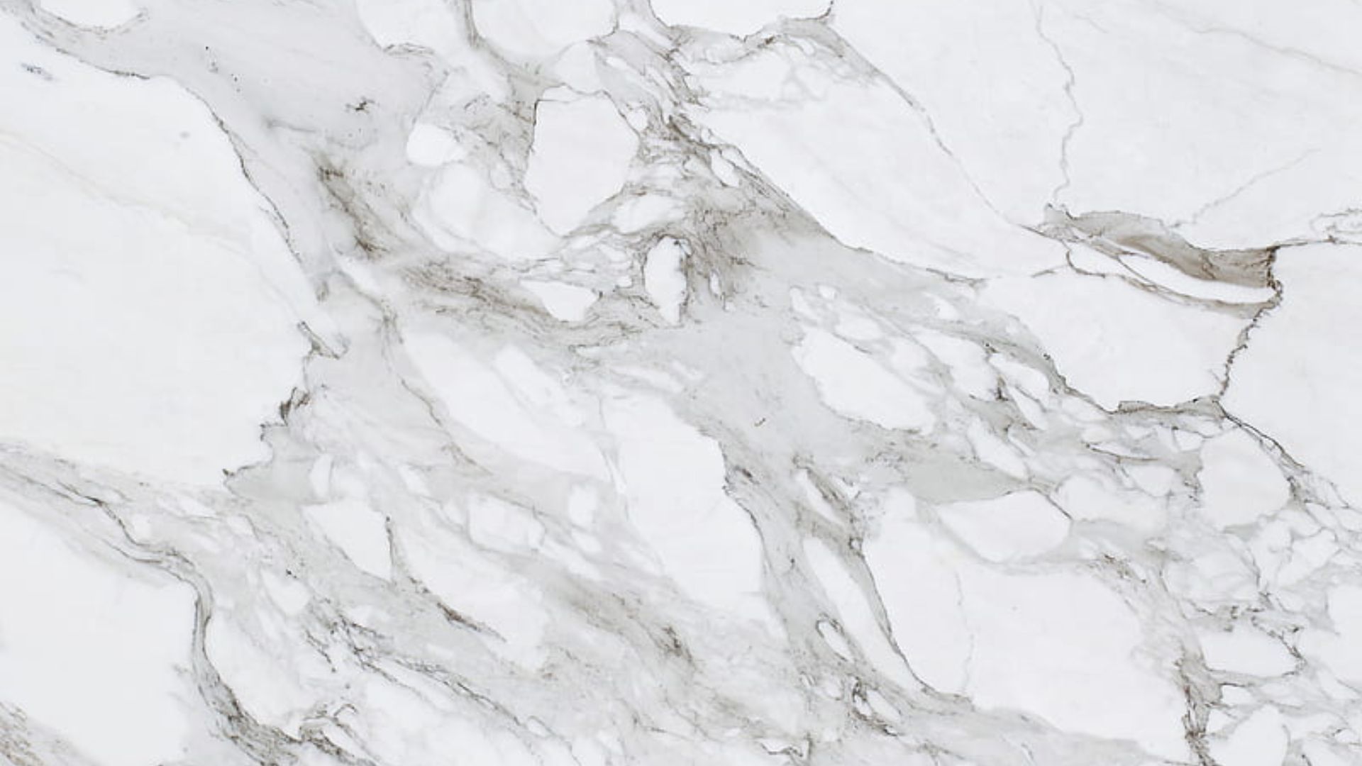 A white marble background with grey veining - Marble