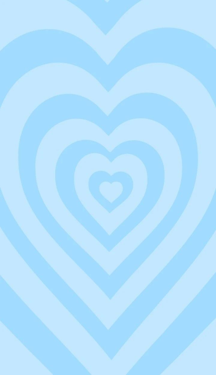 A blue background with hearts in the middle - Blue, heart