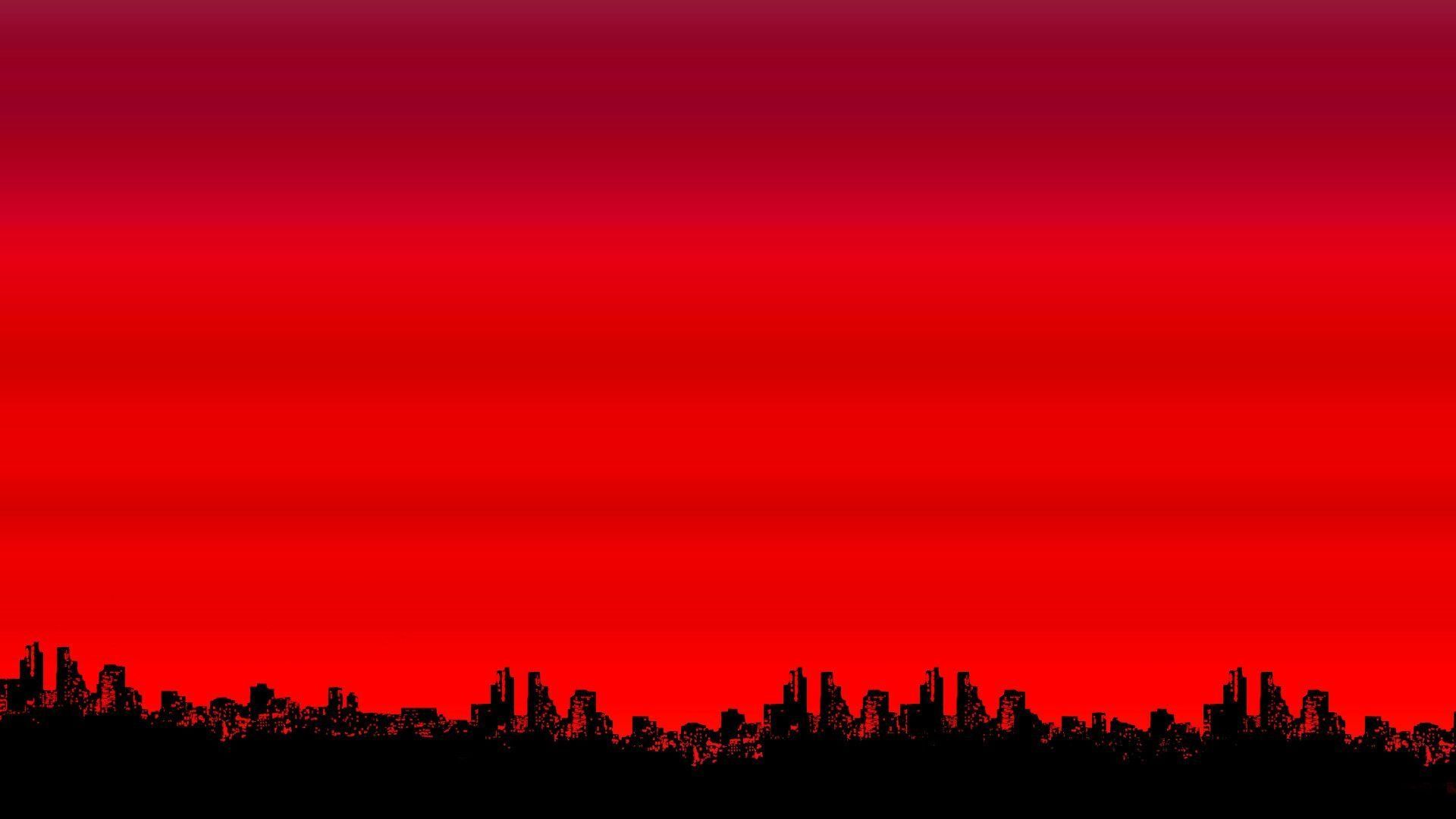Red and Black Aesthetic Computer Wallpaper