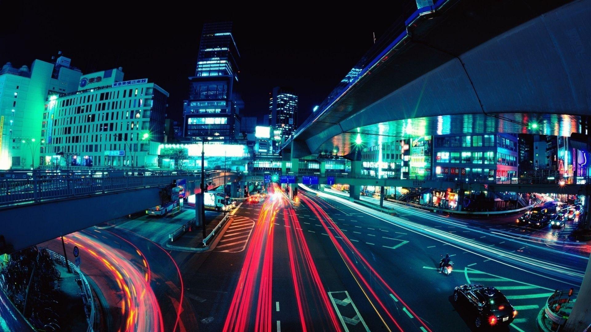 A city street with cars and buildings - Mexico