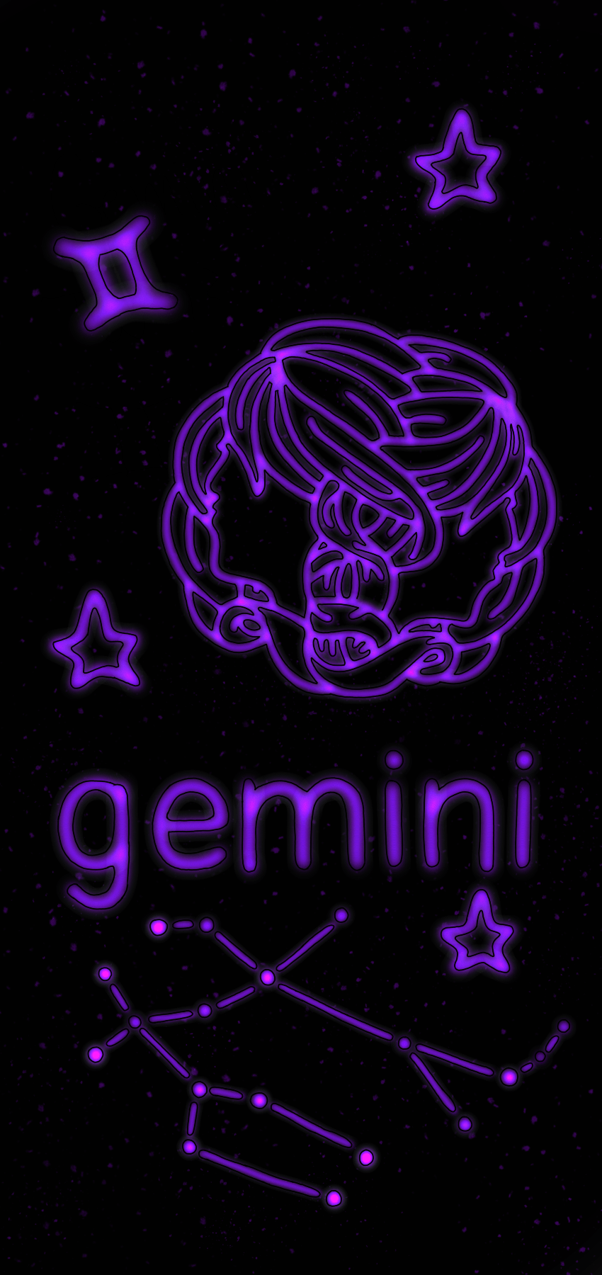 Gemini Zodiac Wallpaper iPhone. Gemini wallpaper, Gemini, Gemini zodiac