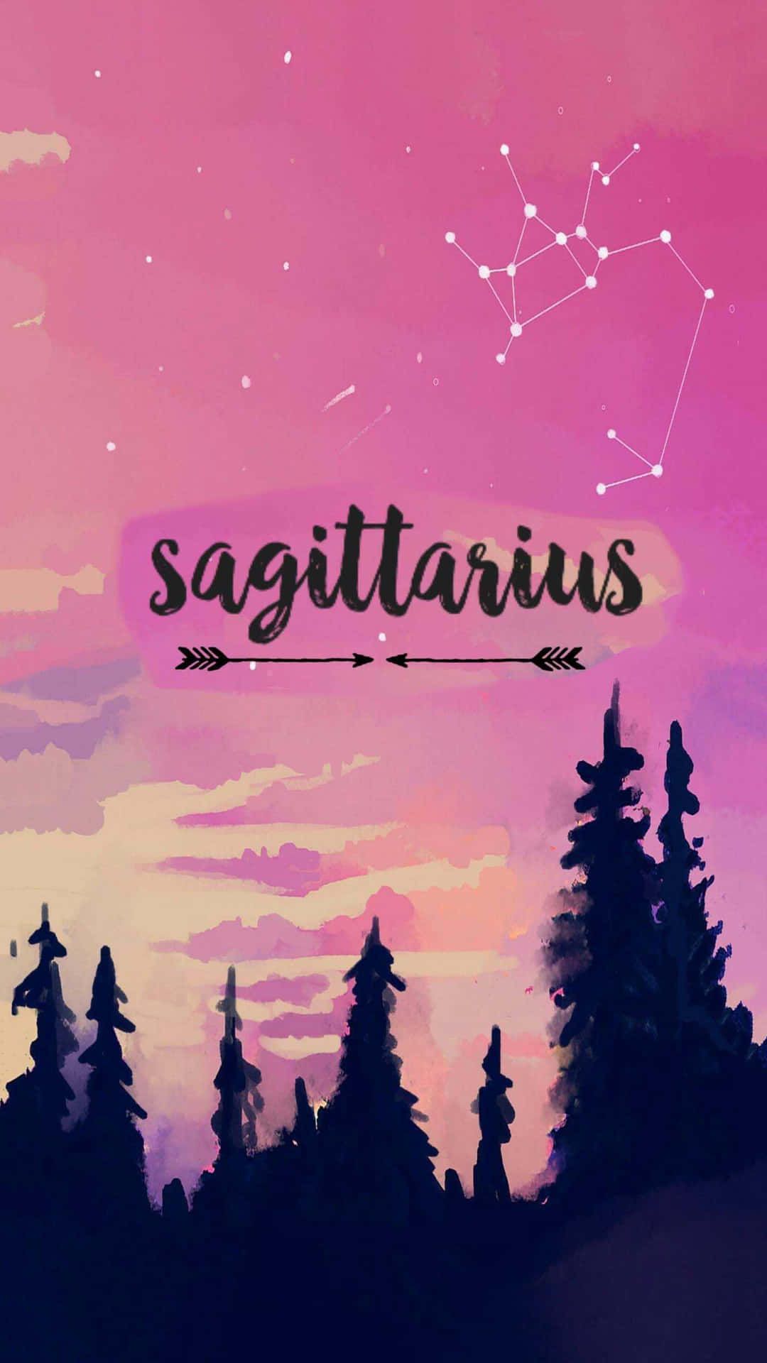 Download Sagittarius Aesthetic Wallpaper