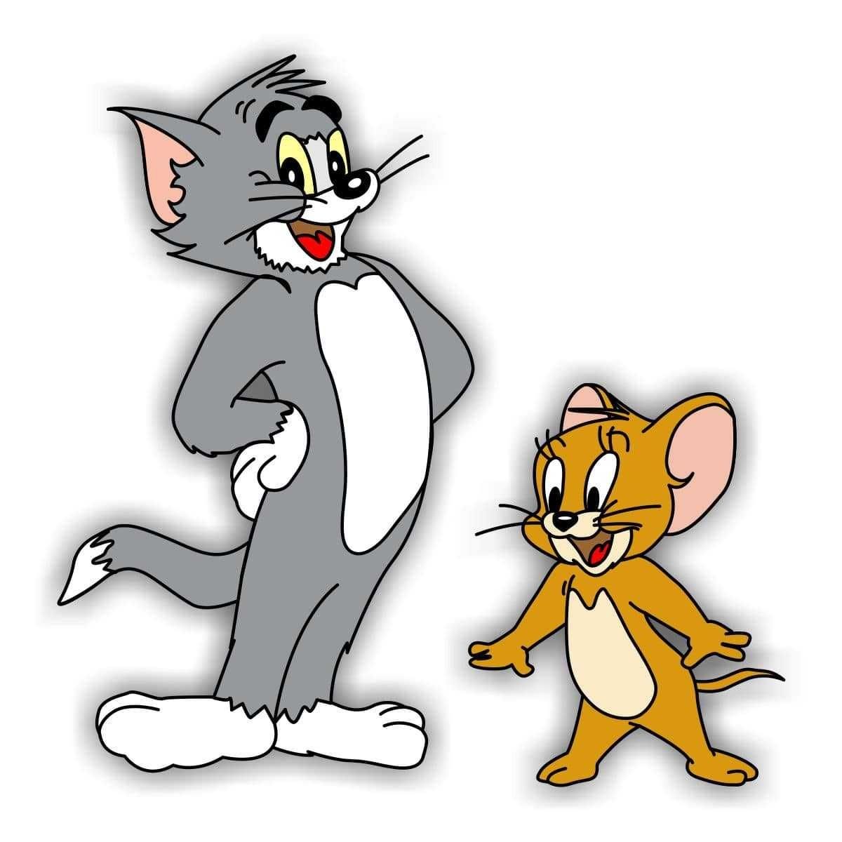The cartoon character tom and jerry - Tom and Jerry
