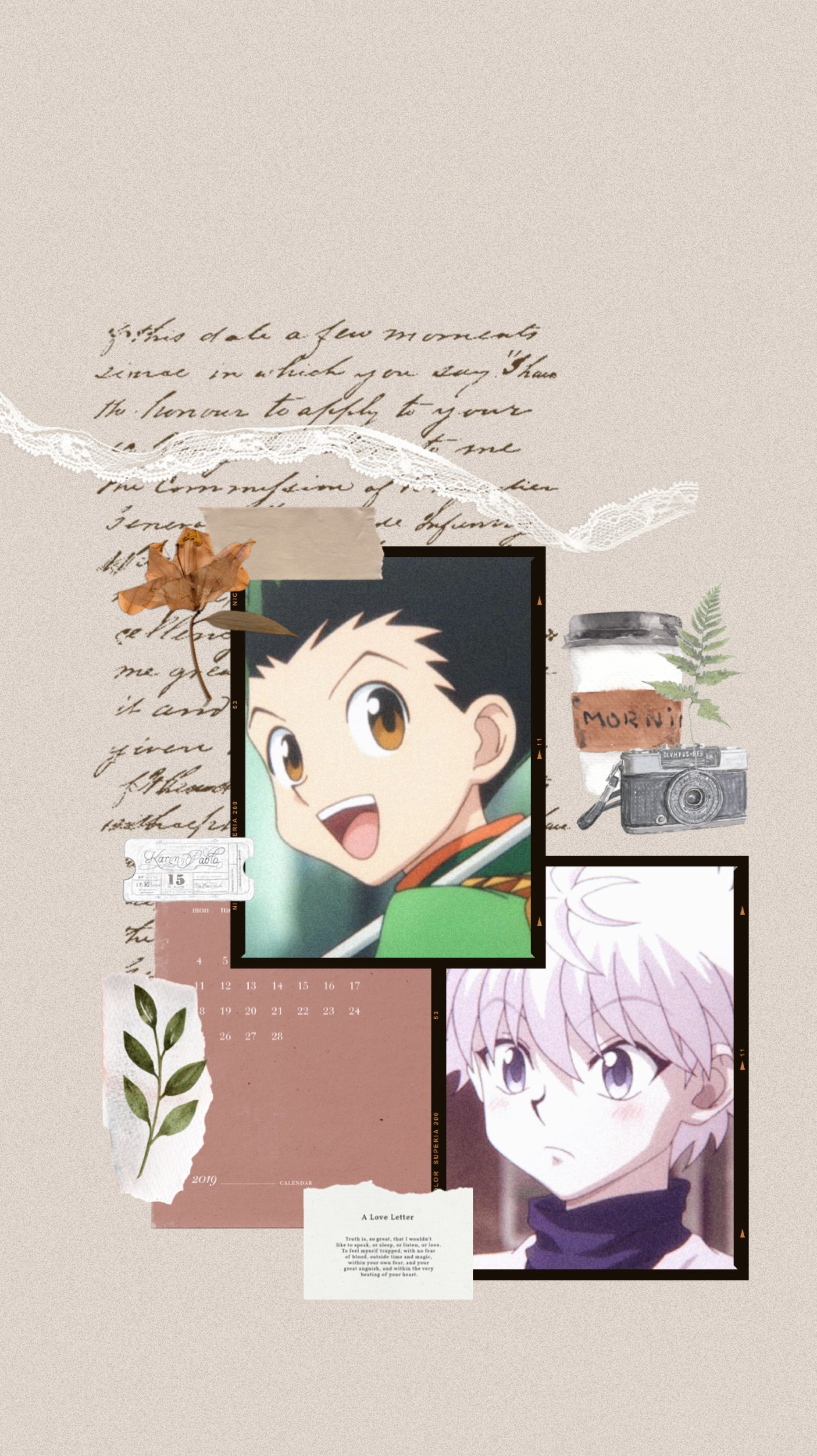 Gon And Killua Aesthetic Wallpaper