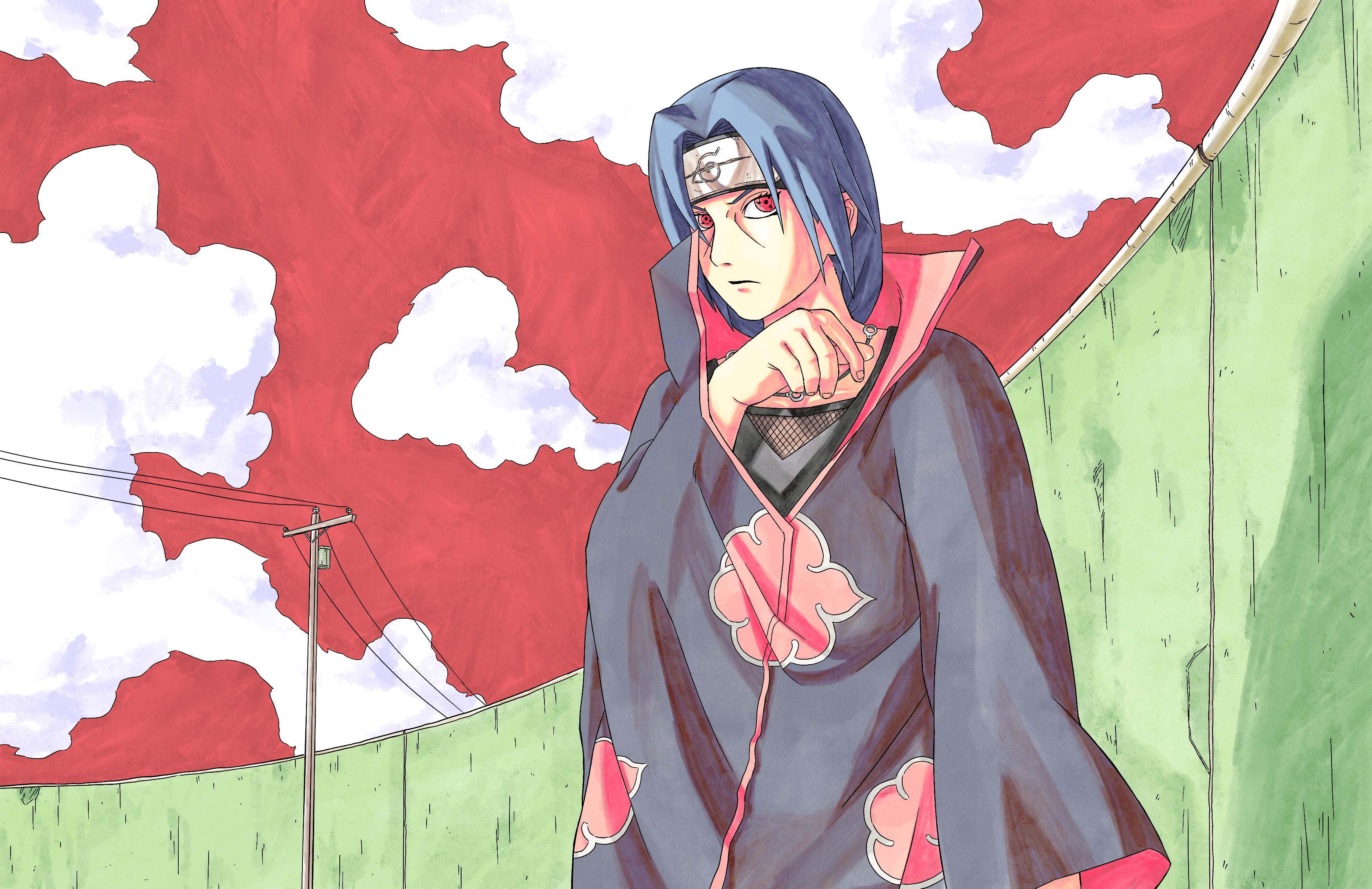 Itachi Uchiha is a fictional character from the anime series Naruto. - Itachi Uchiha