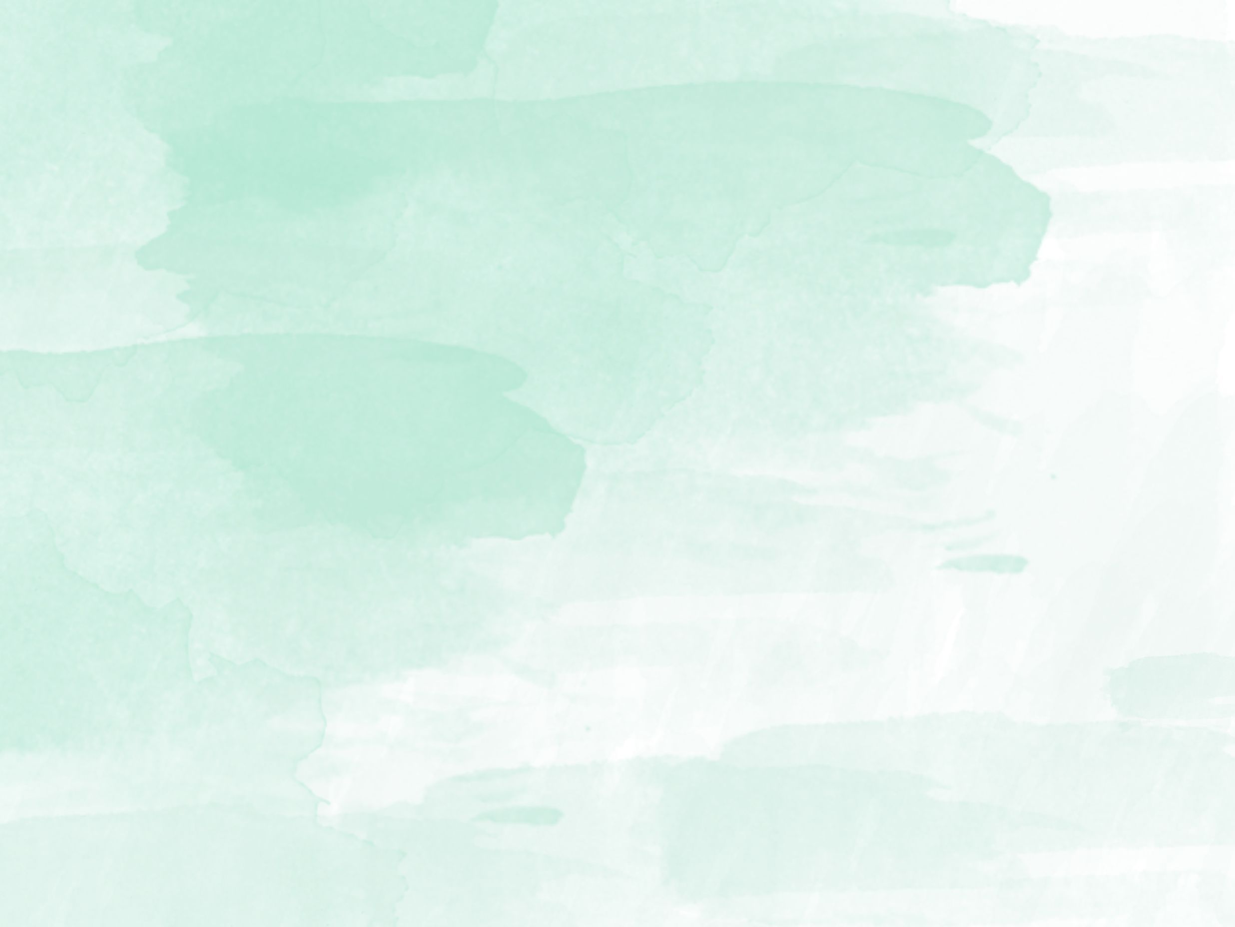 A green watercolor background with white lines - Mint green, light green, soft green, pastel green, aqua