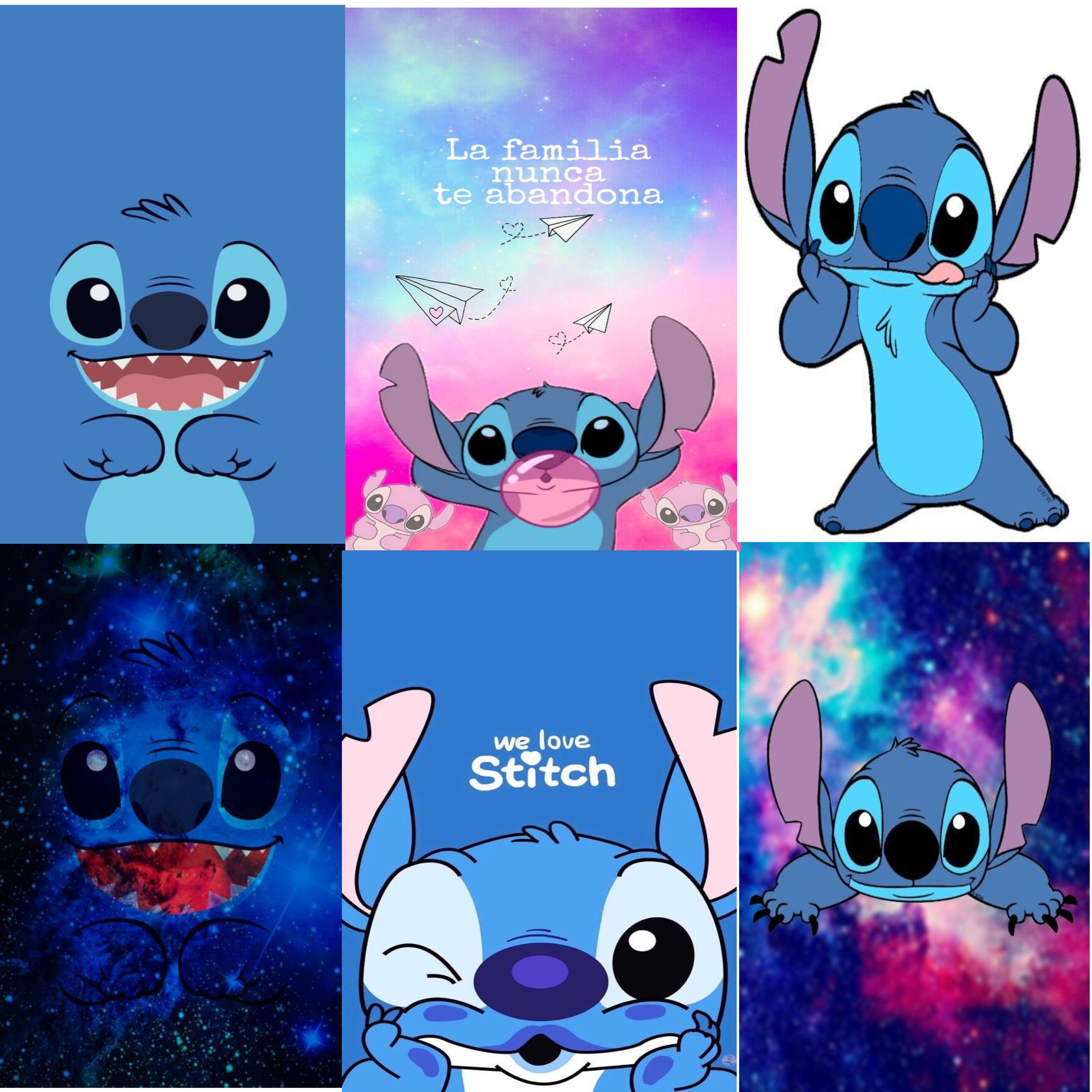 Stitch and lilo & 10 other disney characters in space - Stitch