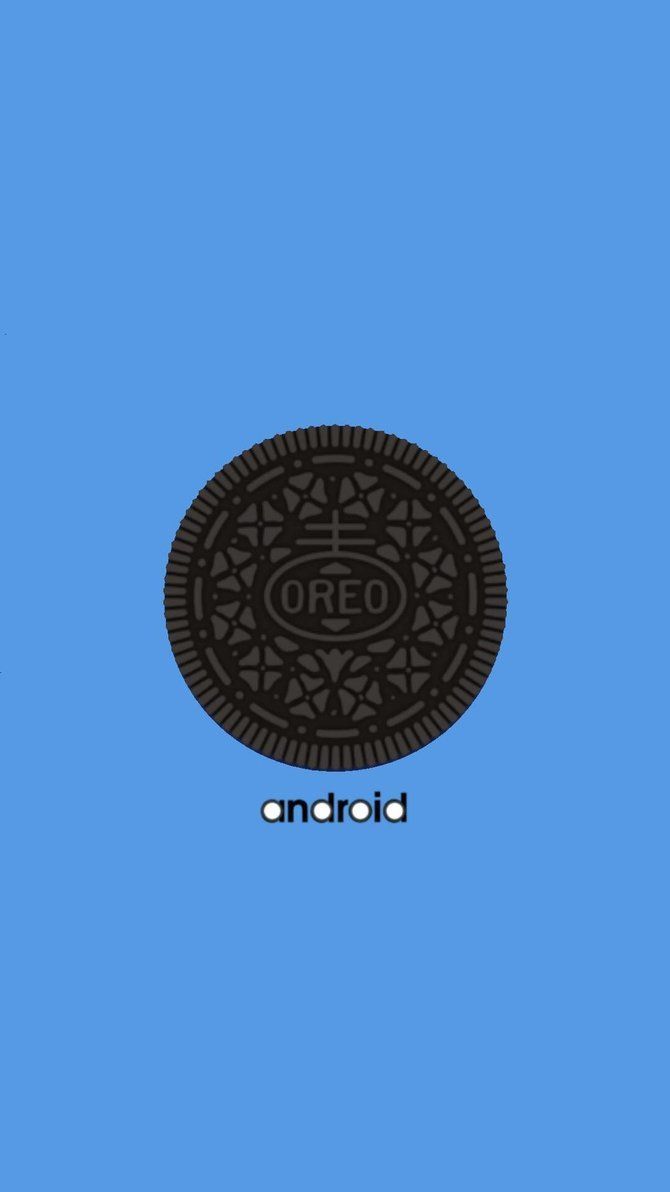 A cookie with the word android on it - Android, Oreo