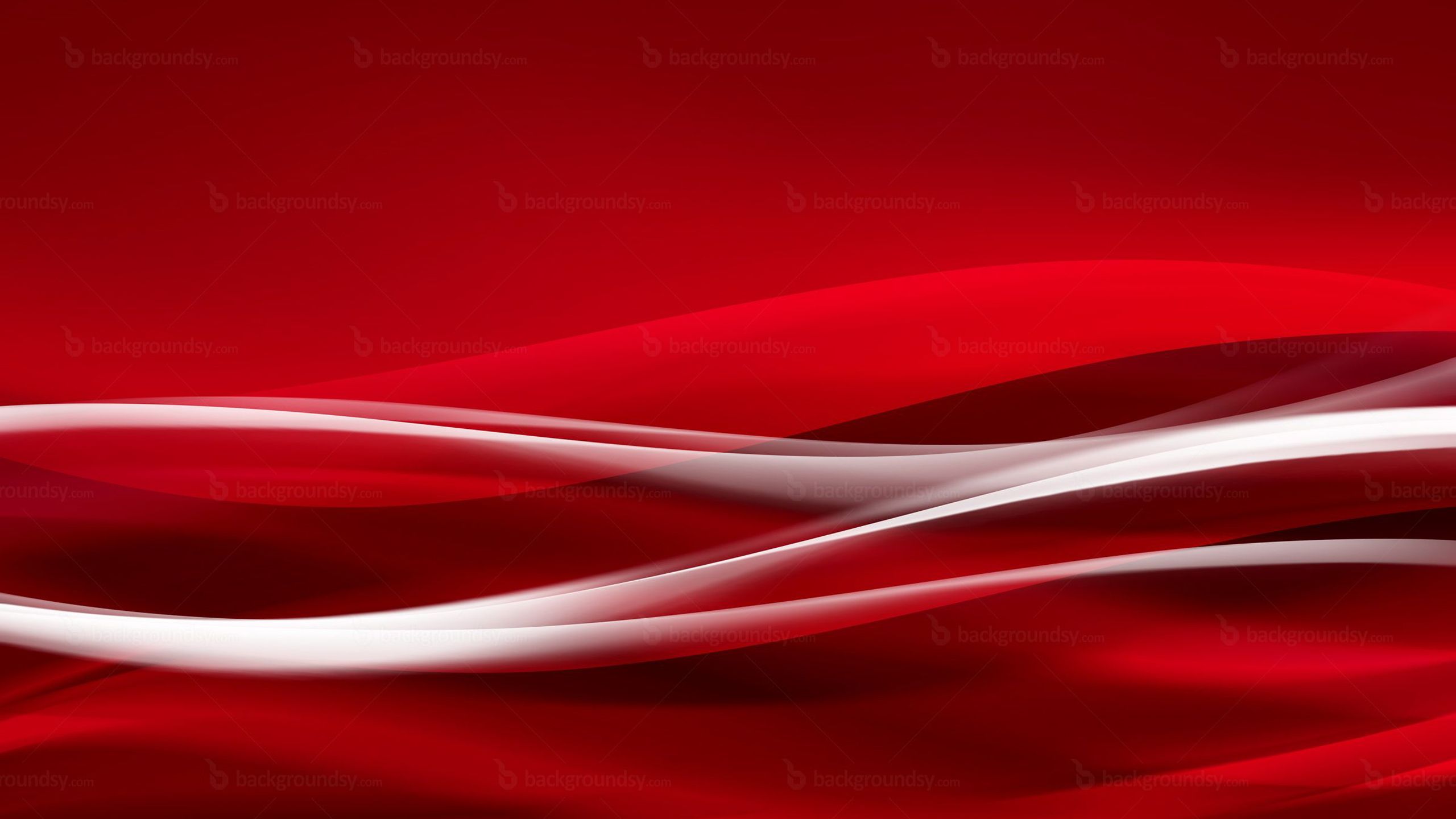 White And Red Waves HD Red Aesthetic Wallpaper