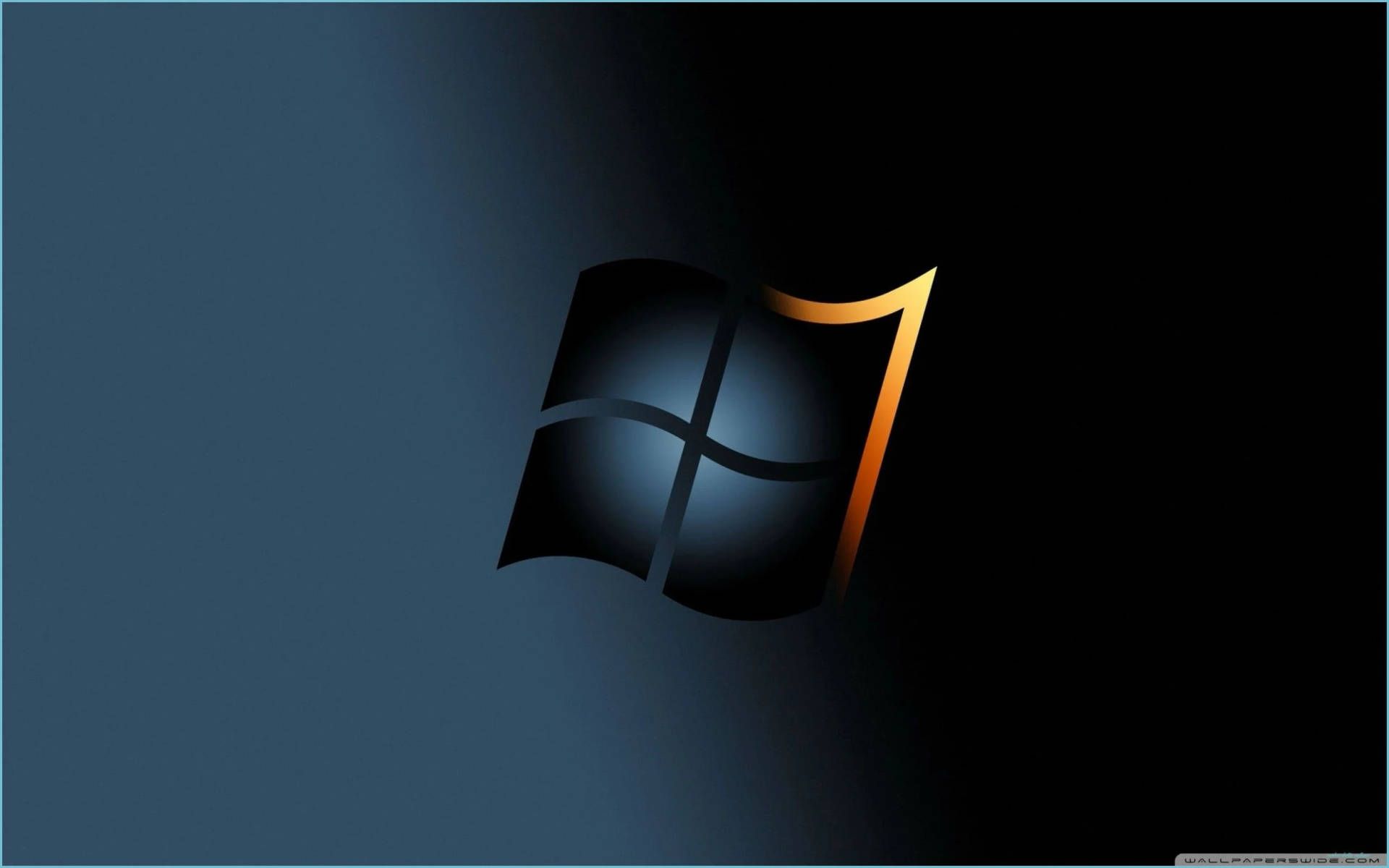 The windows logo on a black background - Windows 95