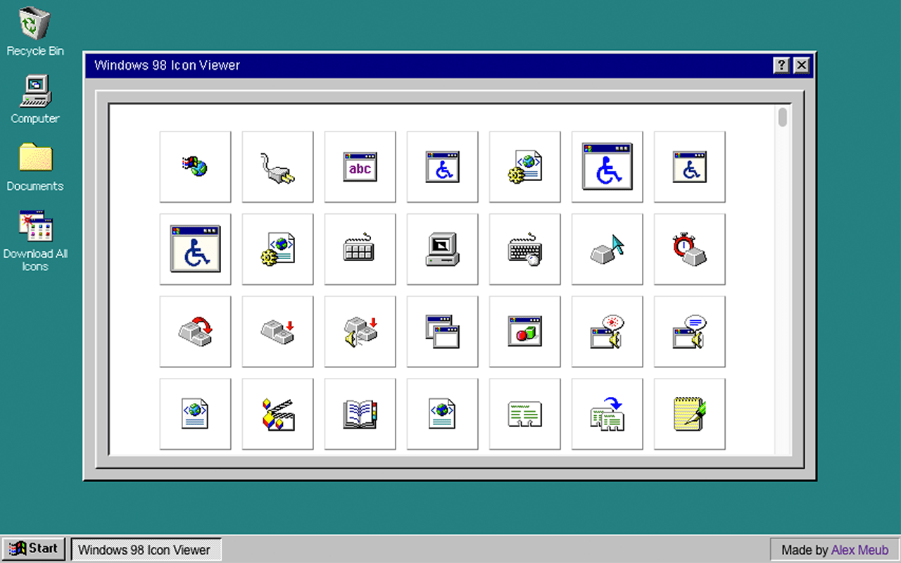 Windows 98 Icon