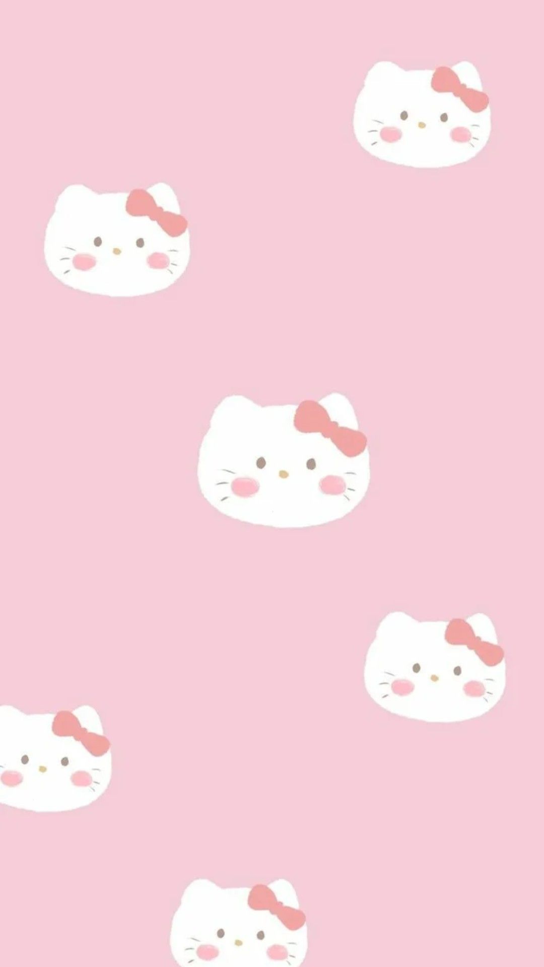 Wallpaper hello kitty pink background iPhone 6 plus wallpaper - Sanrio