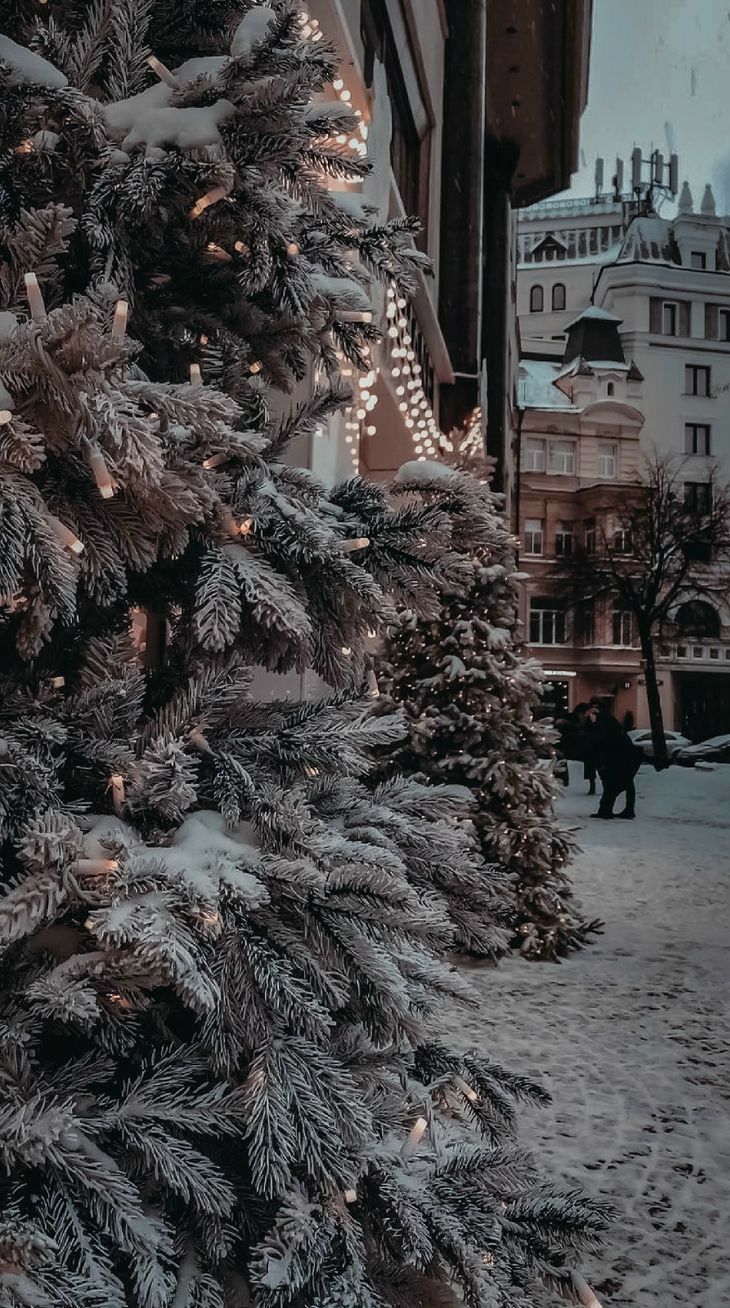 Christmas in the city - Christmas, white Christmas