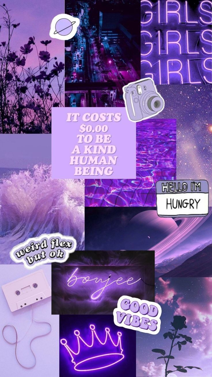 Aesthetic phone background with purple and pink themes - Purple, violet, cute purple, pastel purple, light purple