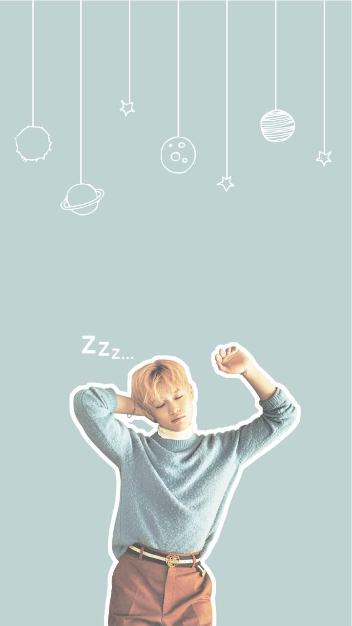 Chanyeol from EXO as a sleeping baby - NCT