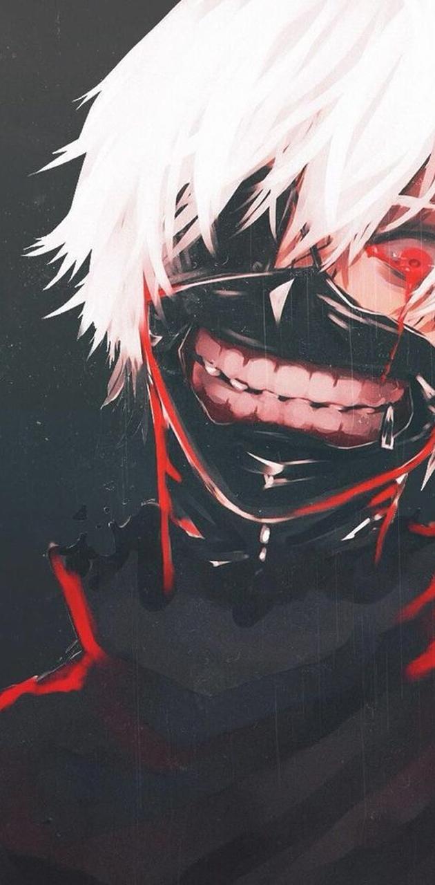 Tokyo Ghoul anime wallpaper for iPhone with resolution 1080X1920 pixel. You can make this wallpaper for your iPhone 5, 6, 7, 8, X backgrounds, Mobile Screensaver, or iPad Lock Screen - Tokyo Ghoul