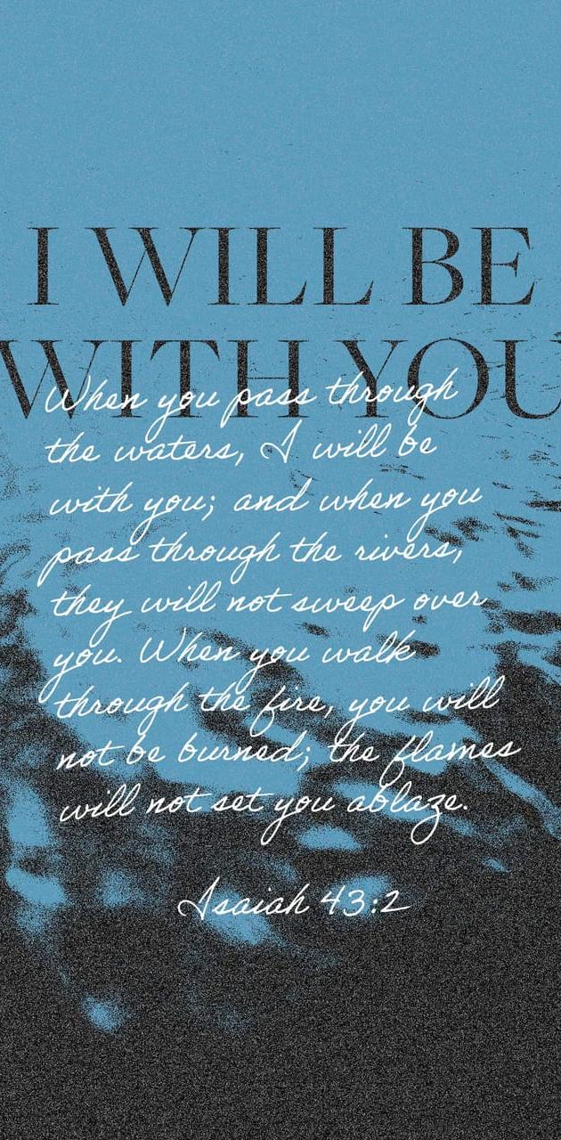 I will be with you joshua 1 verse - Christian iPhone