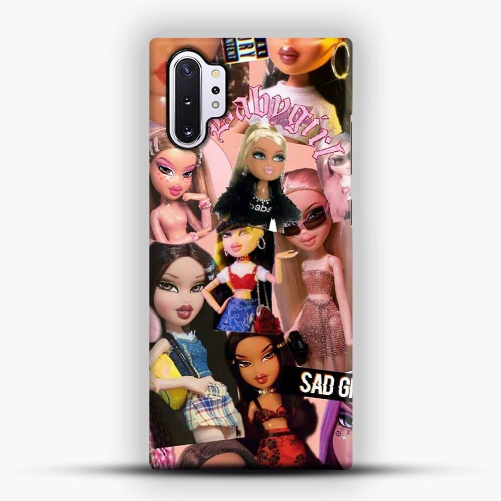 Baddie Bratz Doll Collage Samsung Galaxy Note 10 Plus Case. Snap, Rubber, and Plastic Case