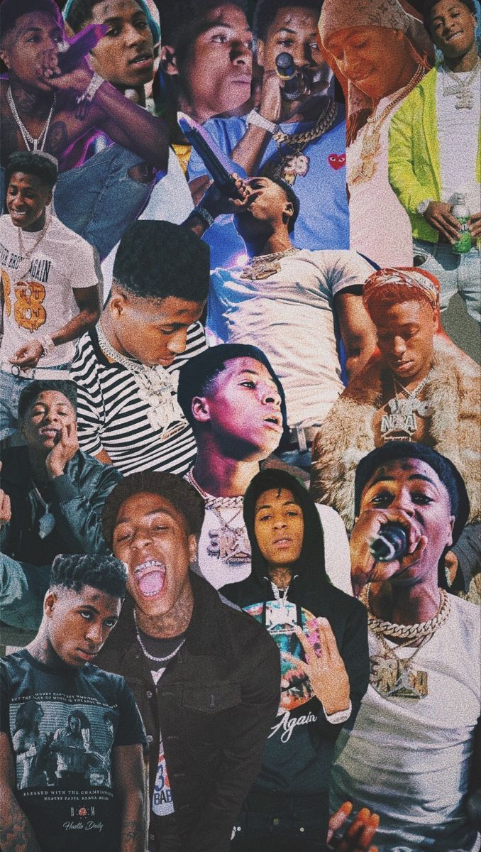 A photo collage of XXXTentacion in various poses and outfits. - 