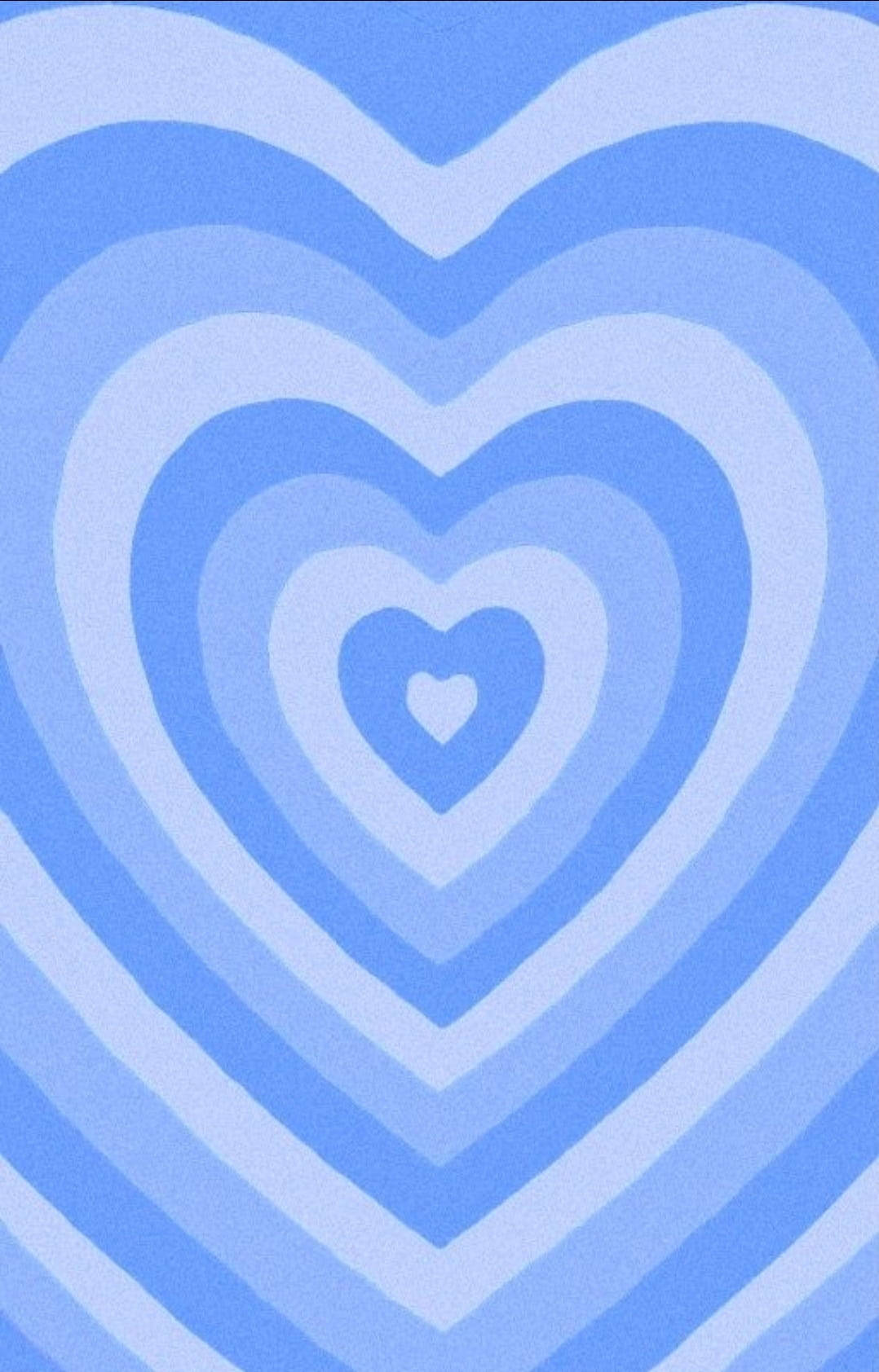 Download Simple Blue Aesthetic Hearts Wallpaper