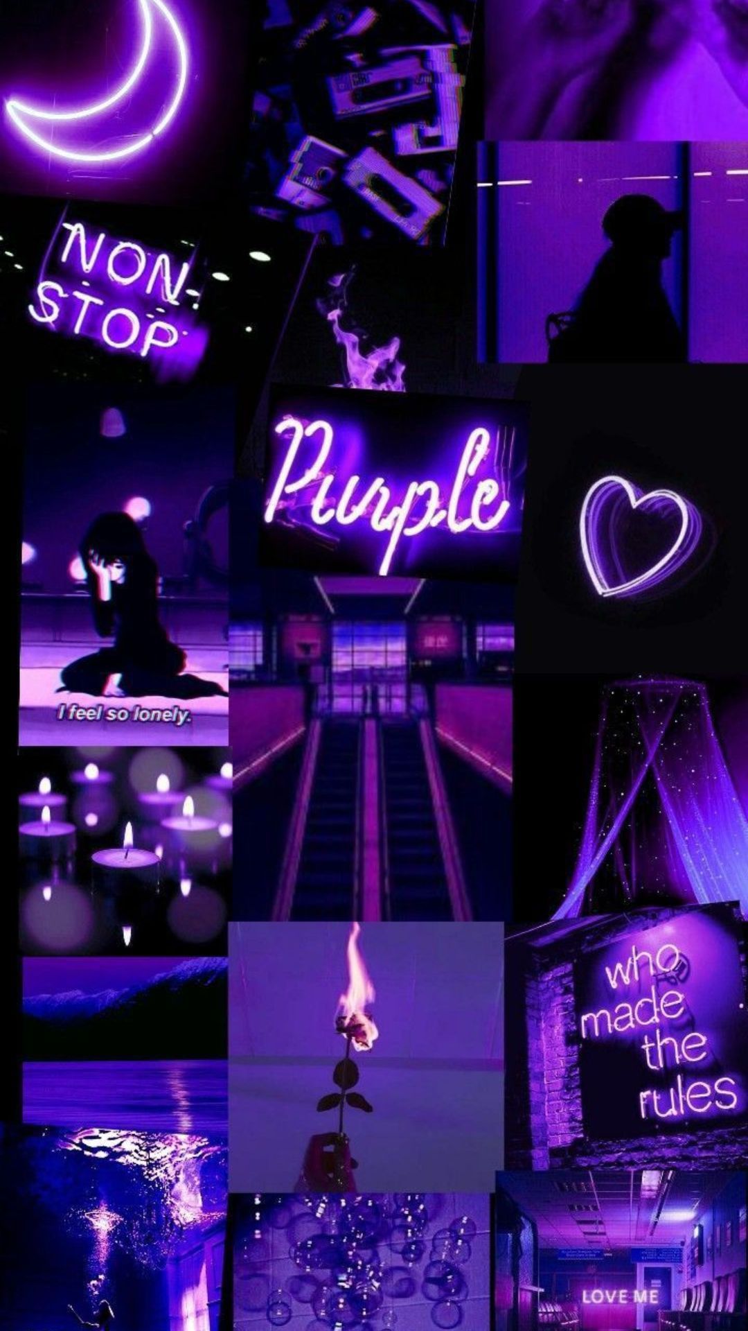 Blue And Purple Aesthetic Wallpaper