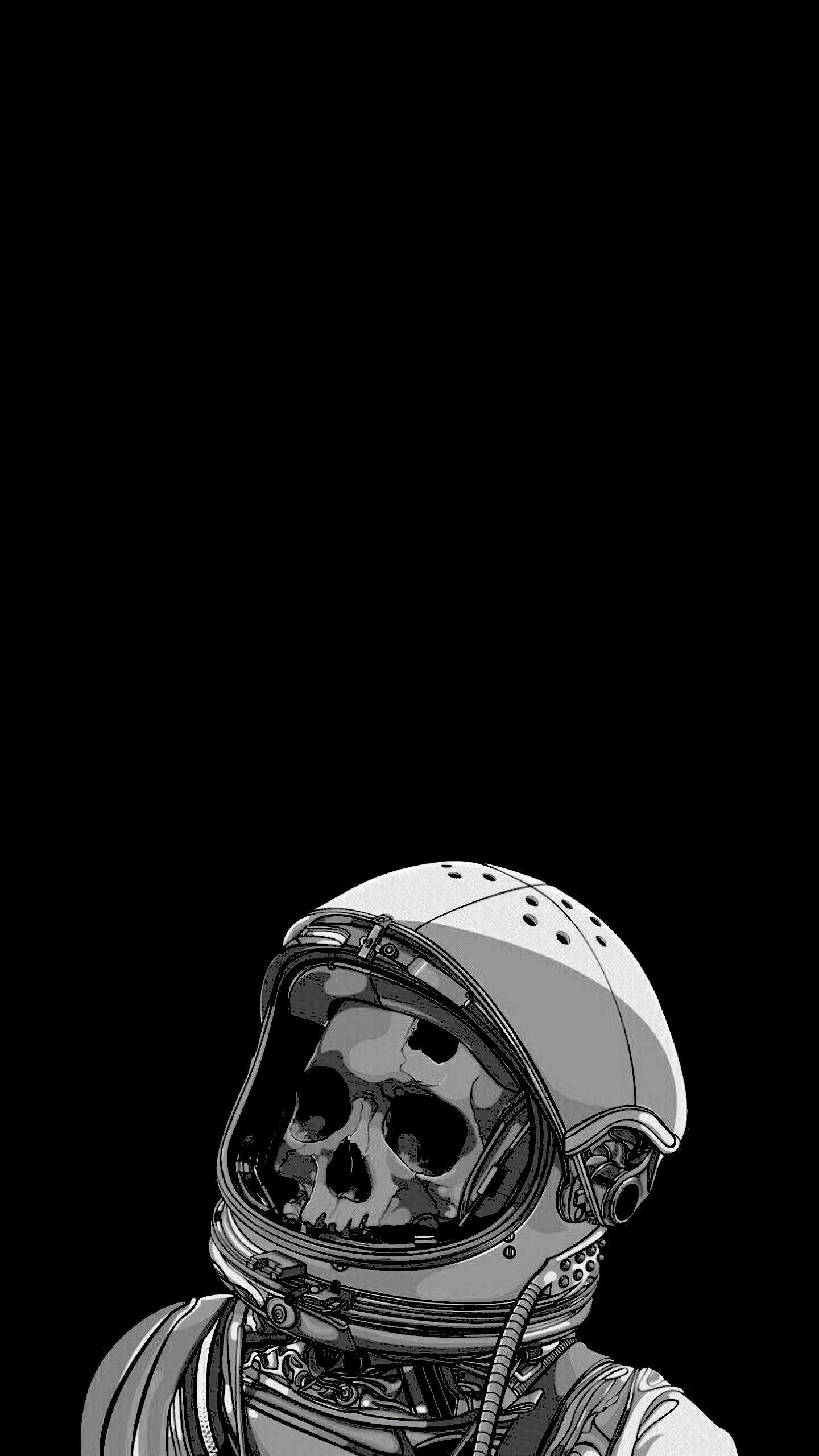 Skull Lockscreen Tumblr Wallpaper