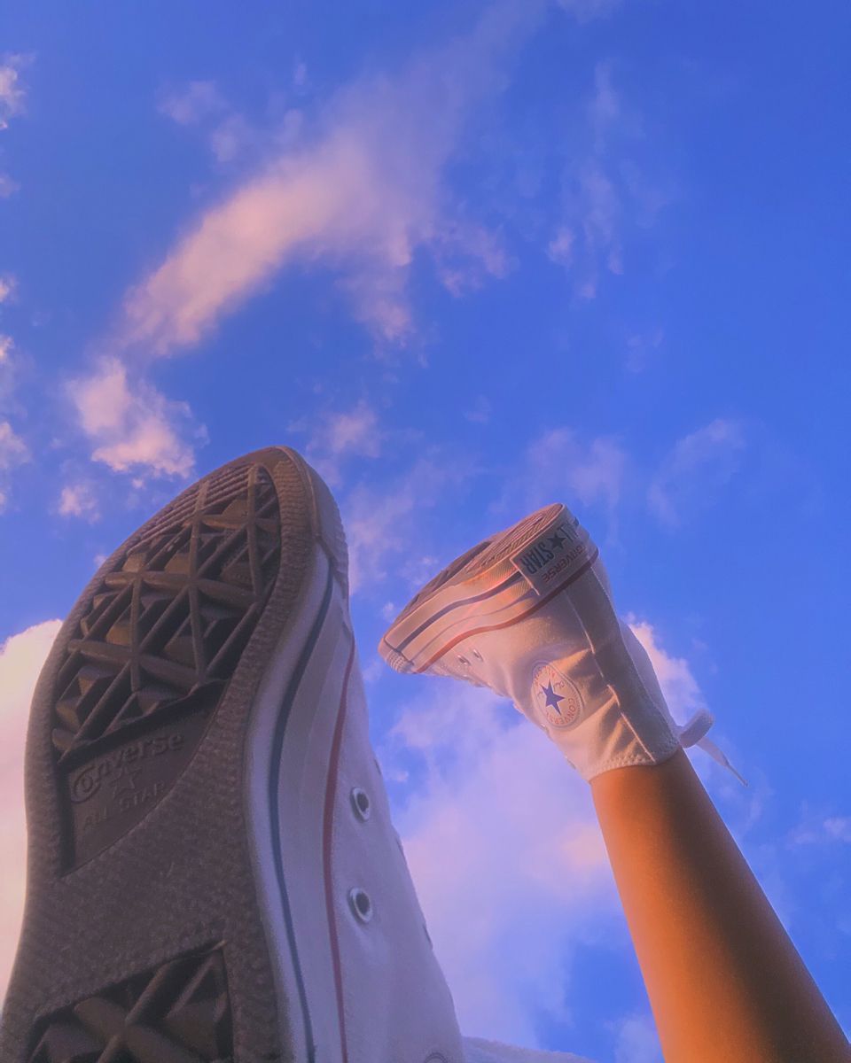 shoes in the sky, aesthetic, converse, photo wall collage. Shoes wallpaper, Aesthetic shoes, Converse aesthetic