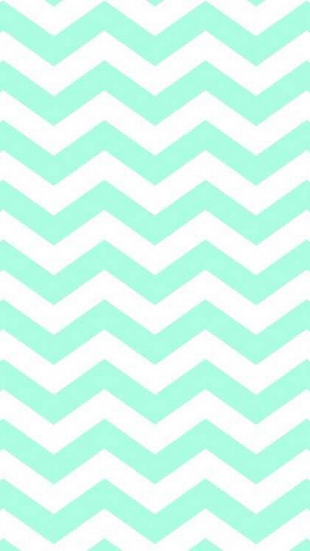A seamless pattern of white and green zigzags - Mint green