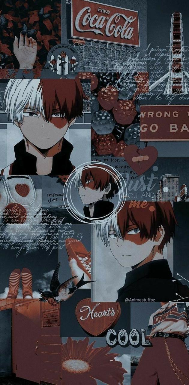 Tokyo Ghoul anime aesthetic wallpaper for phone with anime boy with red eyes - Anime